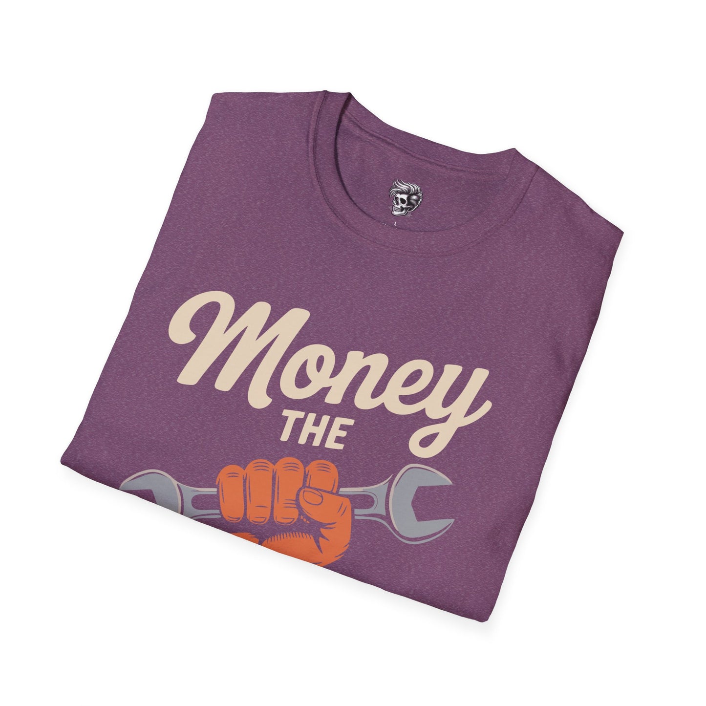 Money the Hard Way – Blue Collar Grit Tee