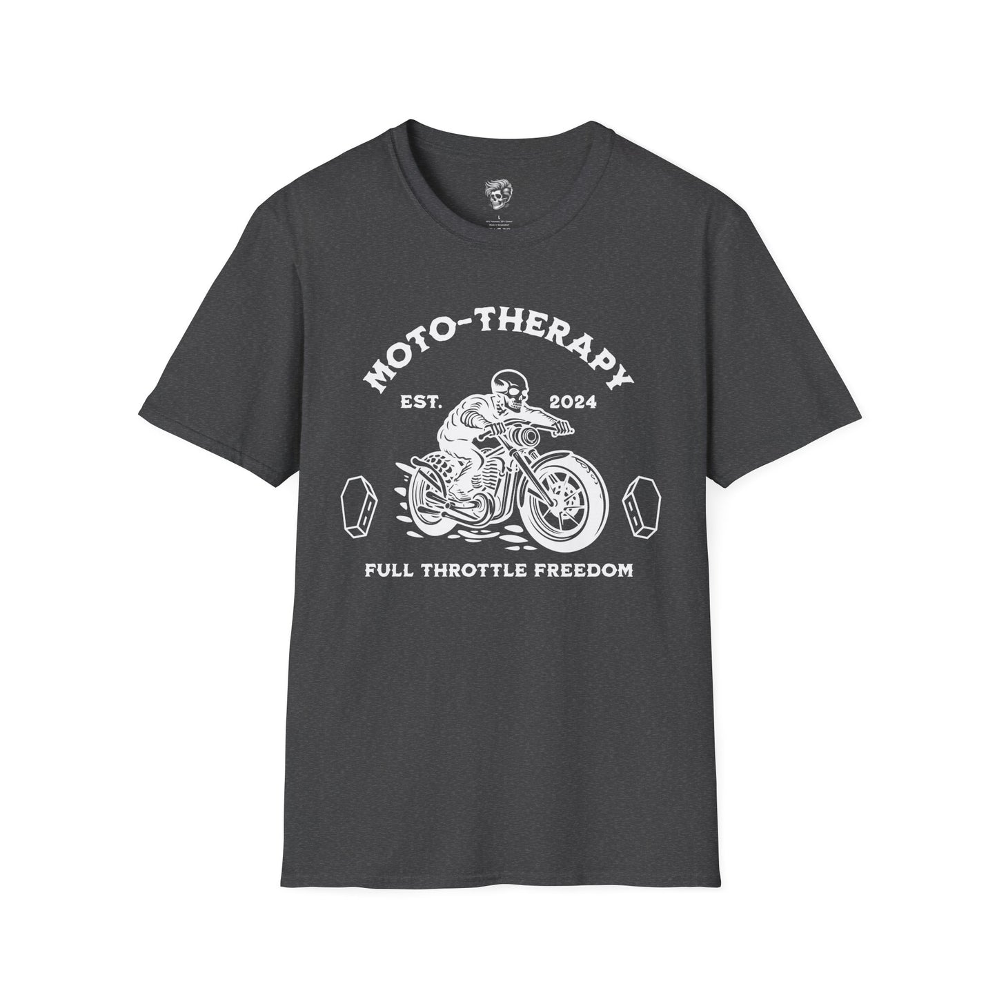 Moto-Therapy – Full Throttle Freedom Tee
