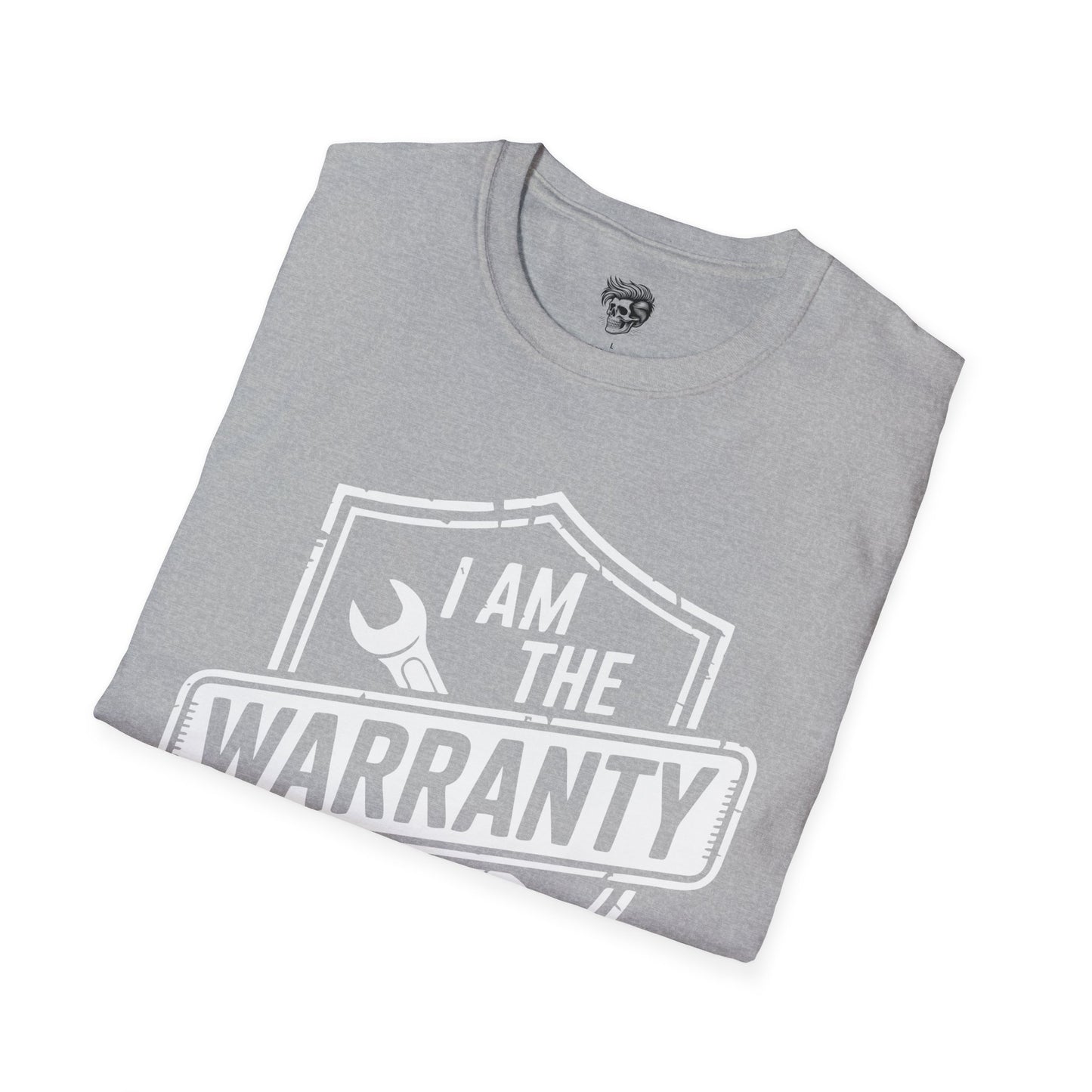 I Am the Warranty – Mechanic Confidence Tee