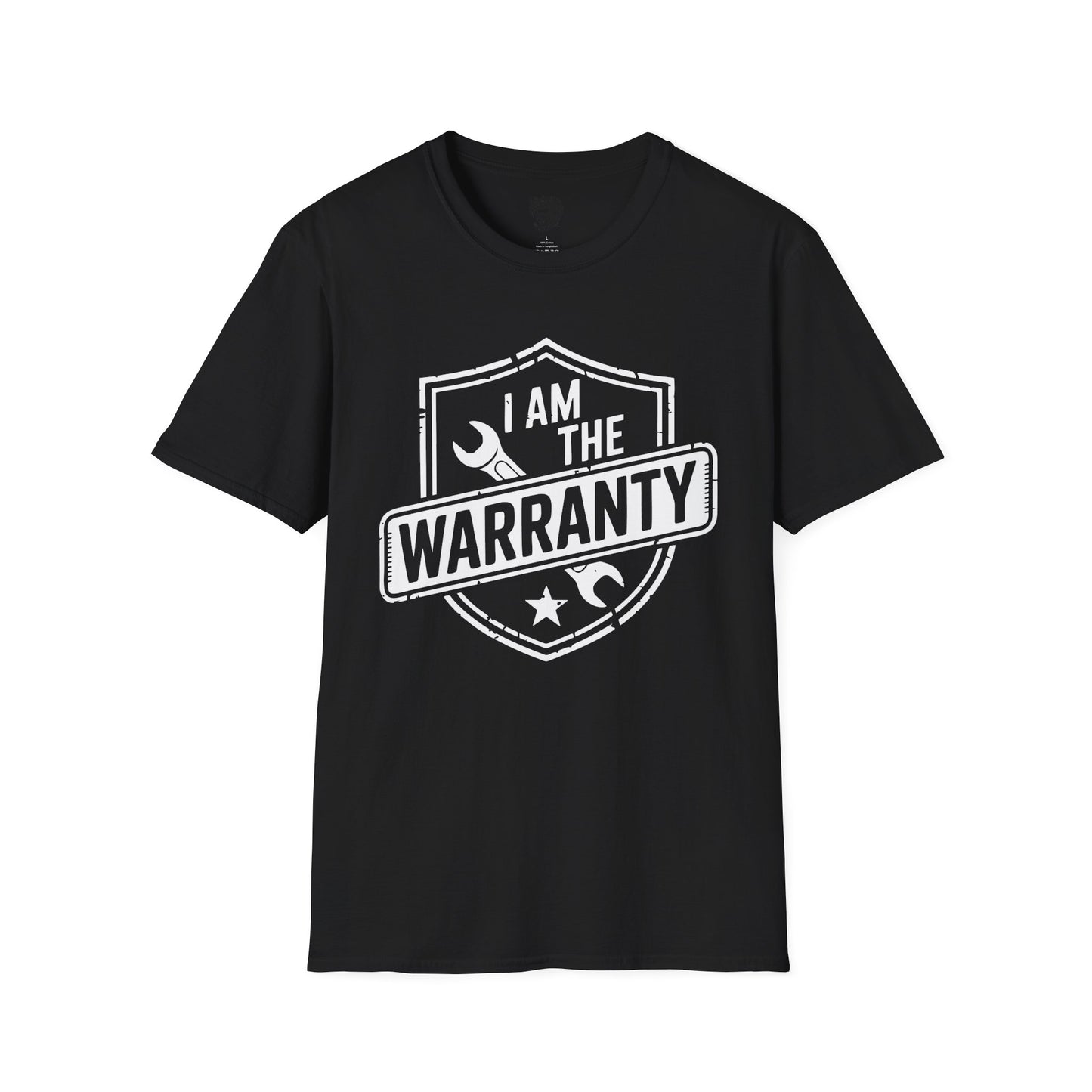 I Am the Warranty – Mechanic Confidence Tee