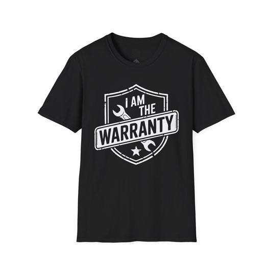 I Am the Warranty – Mechanic Confidence Tee