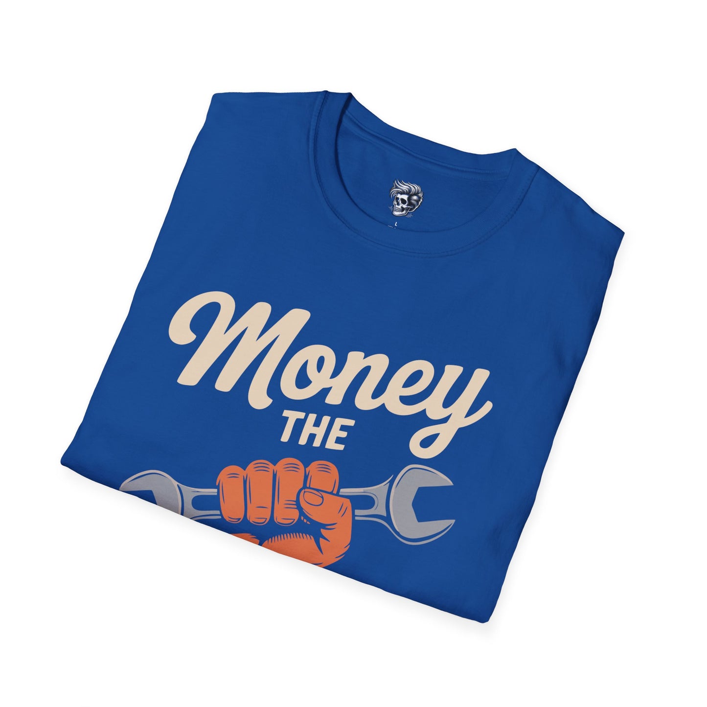 Money the Hard Way – Blue Collar Grit Tee