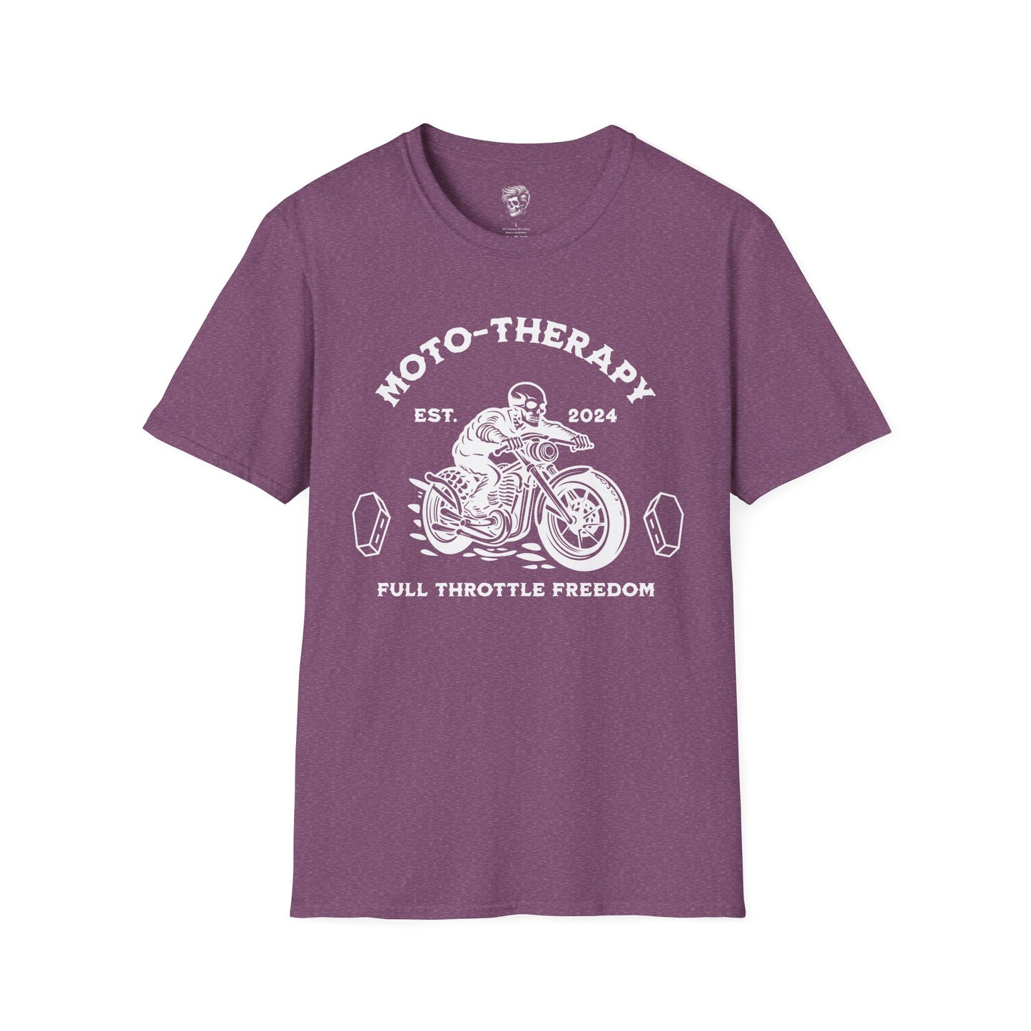 Moto-Therapy – Full Throttle Freedom Tee