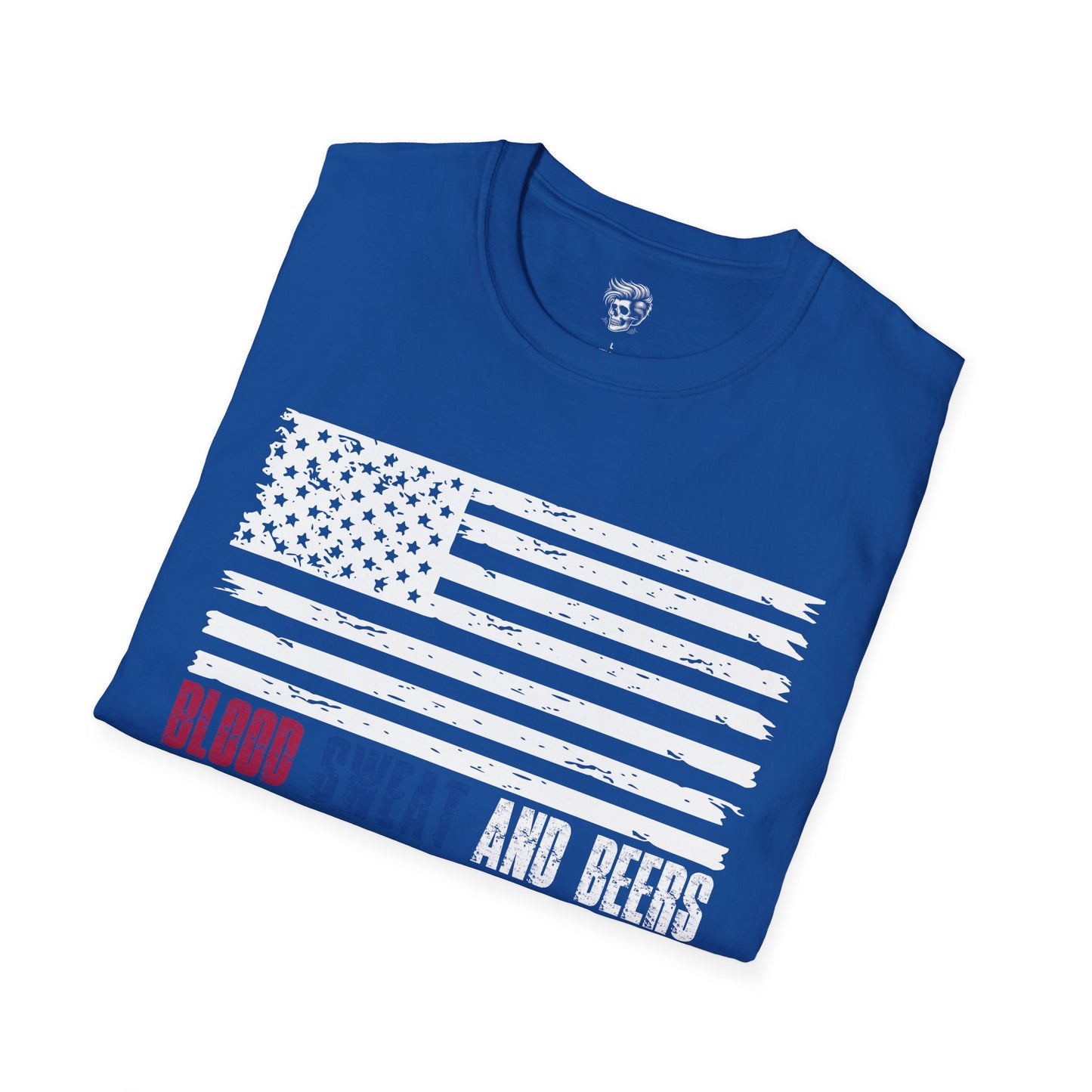 Blood, Sweat & Beers – American Worker Pride Tee