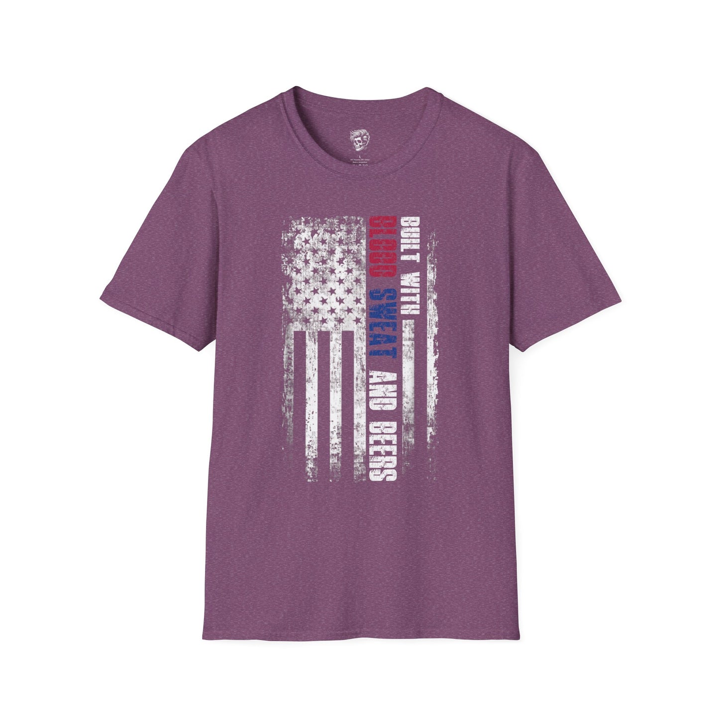 Built with Blood, Sweat, and Beers – American Grit Tee