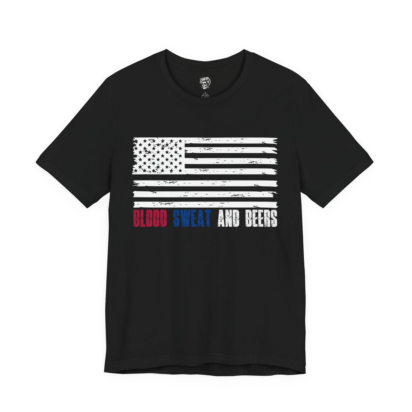 Blood, Sweat & Beers – American Worker Pride Tee