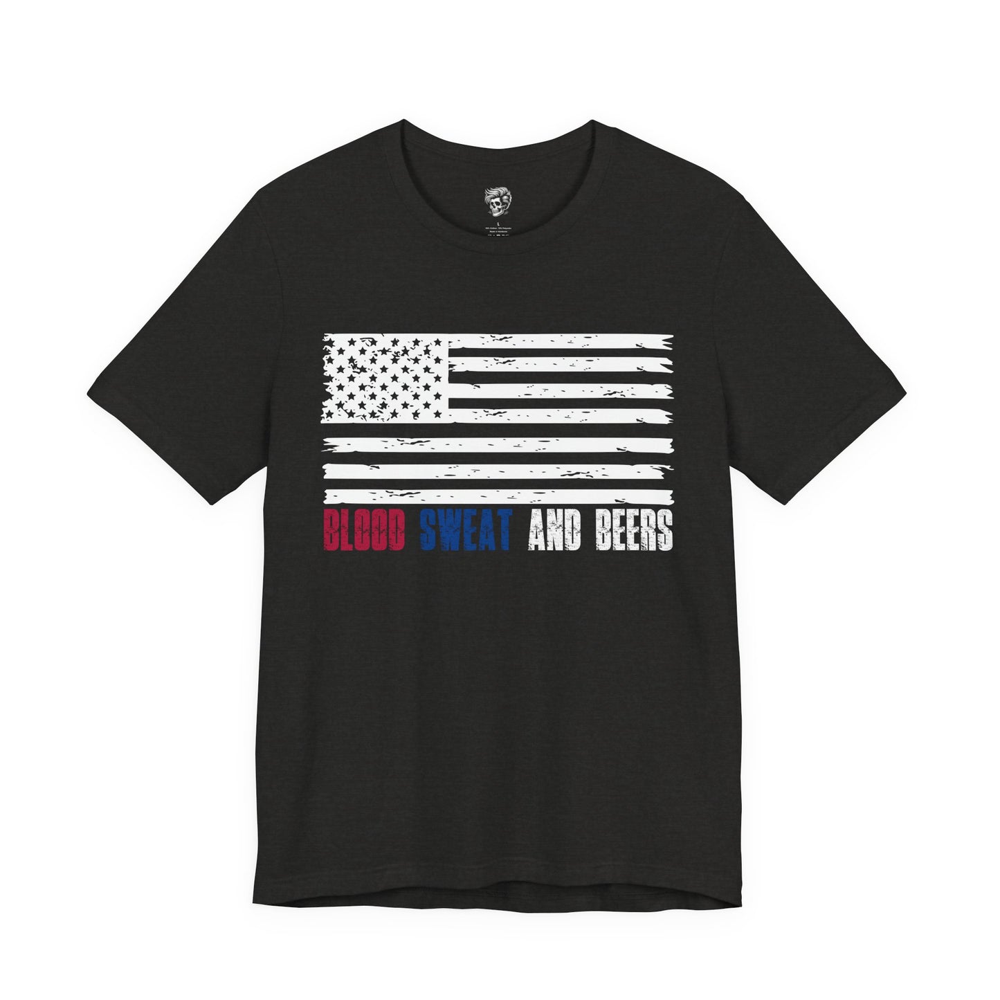 Blood, Sweat & Beers – American Worker Pride Tee