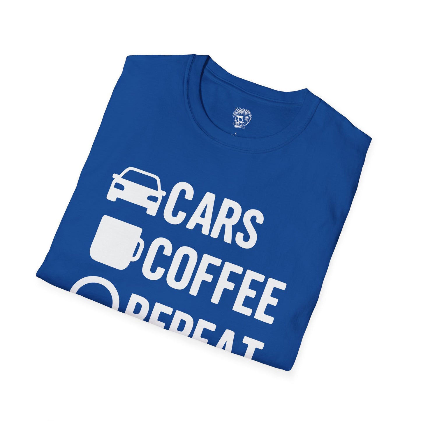 Cars. Coffee. Repeat. – Gearhead Morning Ritual Tee