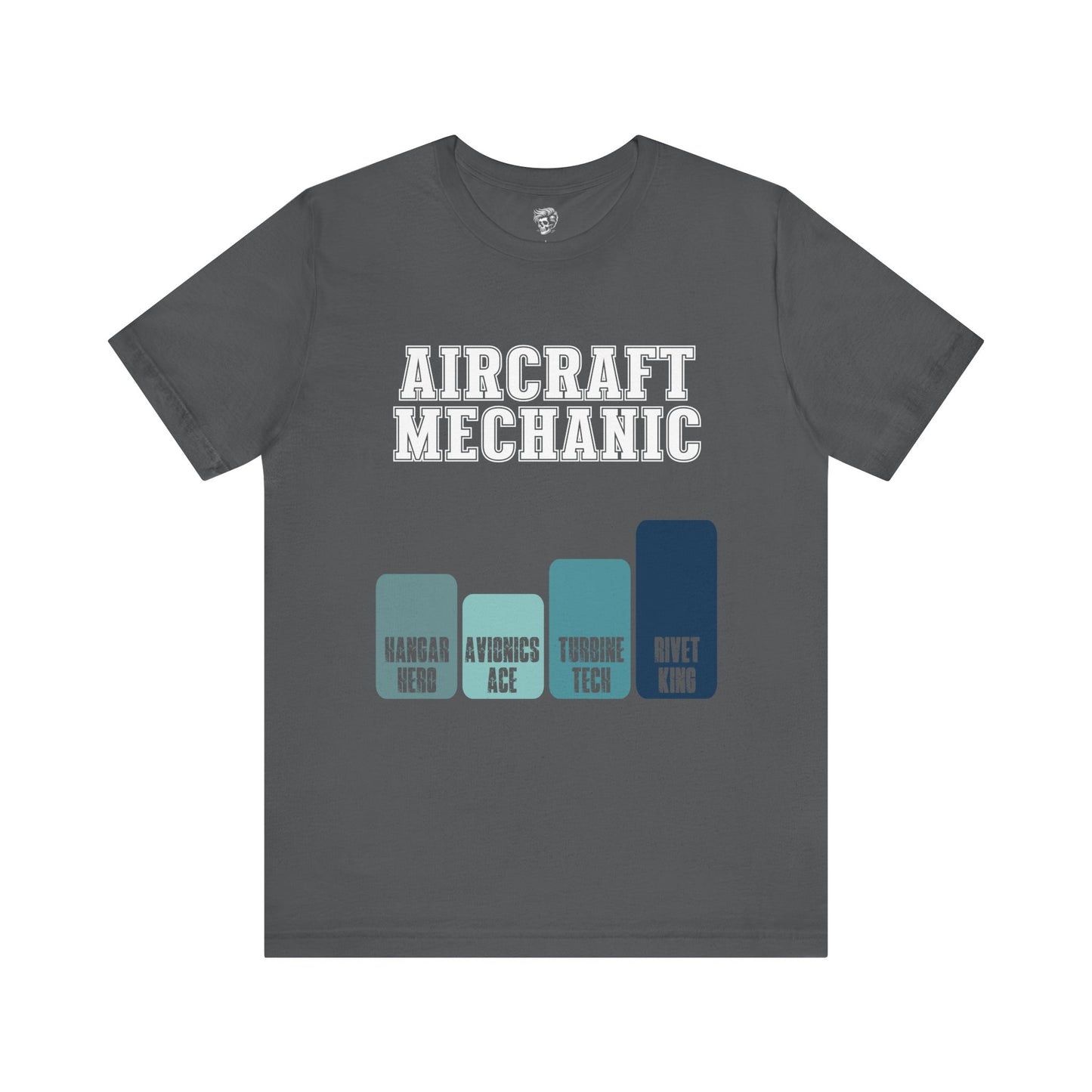 Aircraft Mechanic Levels Tee – From Hangar Hero to Rivet King