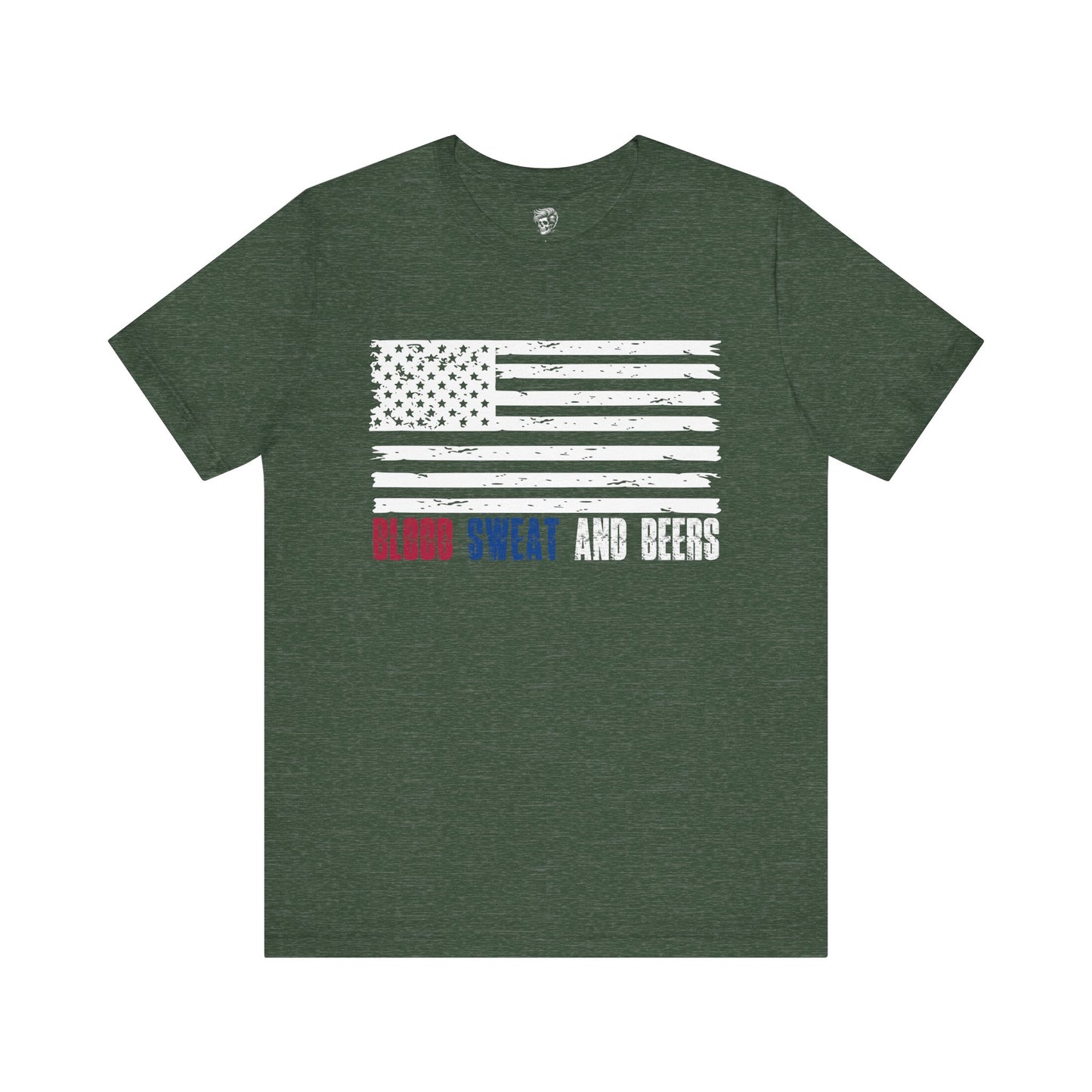 Blood, Sweat & Beers – American Worker Pride Tee