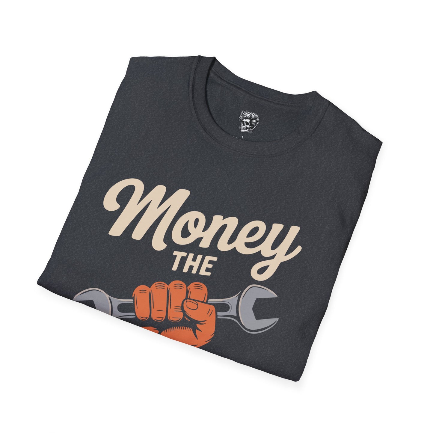 Money the Hard Way – Blue Collar Grit Tee