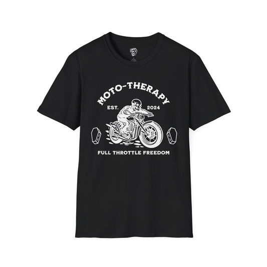 Moto-Therapy – Full Throttle Freedom Tee
