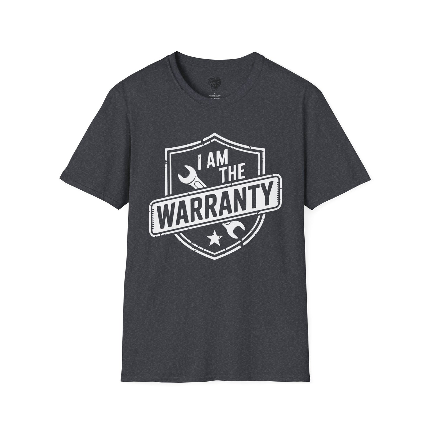 I Am the Warranty – Mechanic Confidence Tee