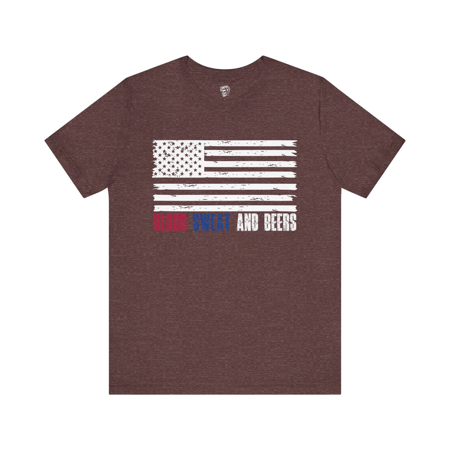 Blood, Sweat & Beers – American Worker Pride Tee