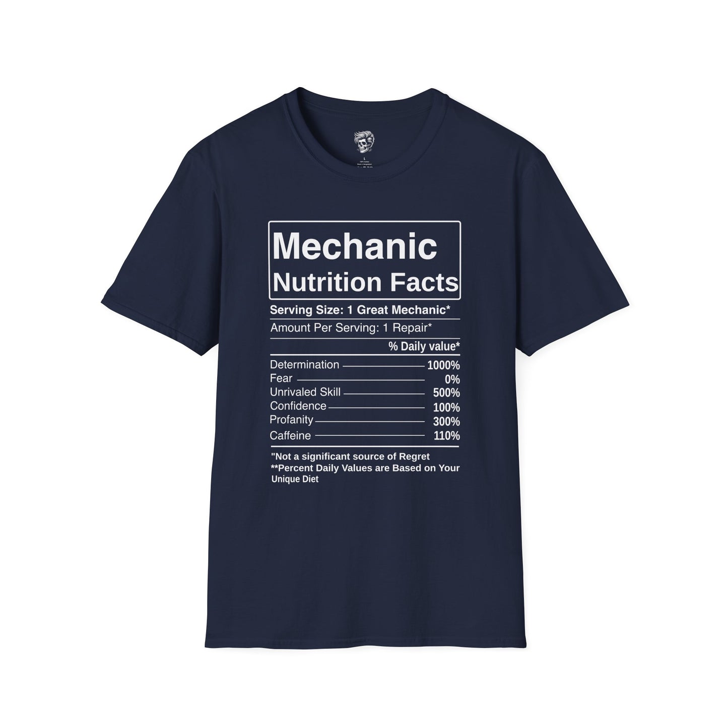 Mechanic Nutrition Facts – Built Different Tee