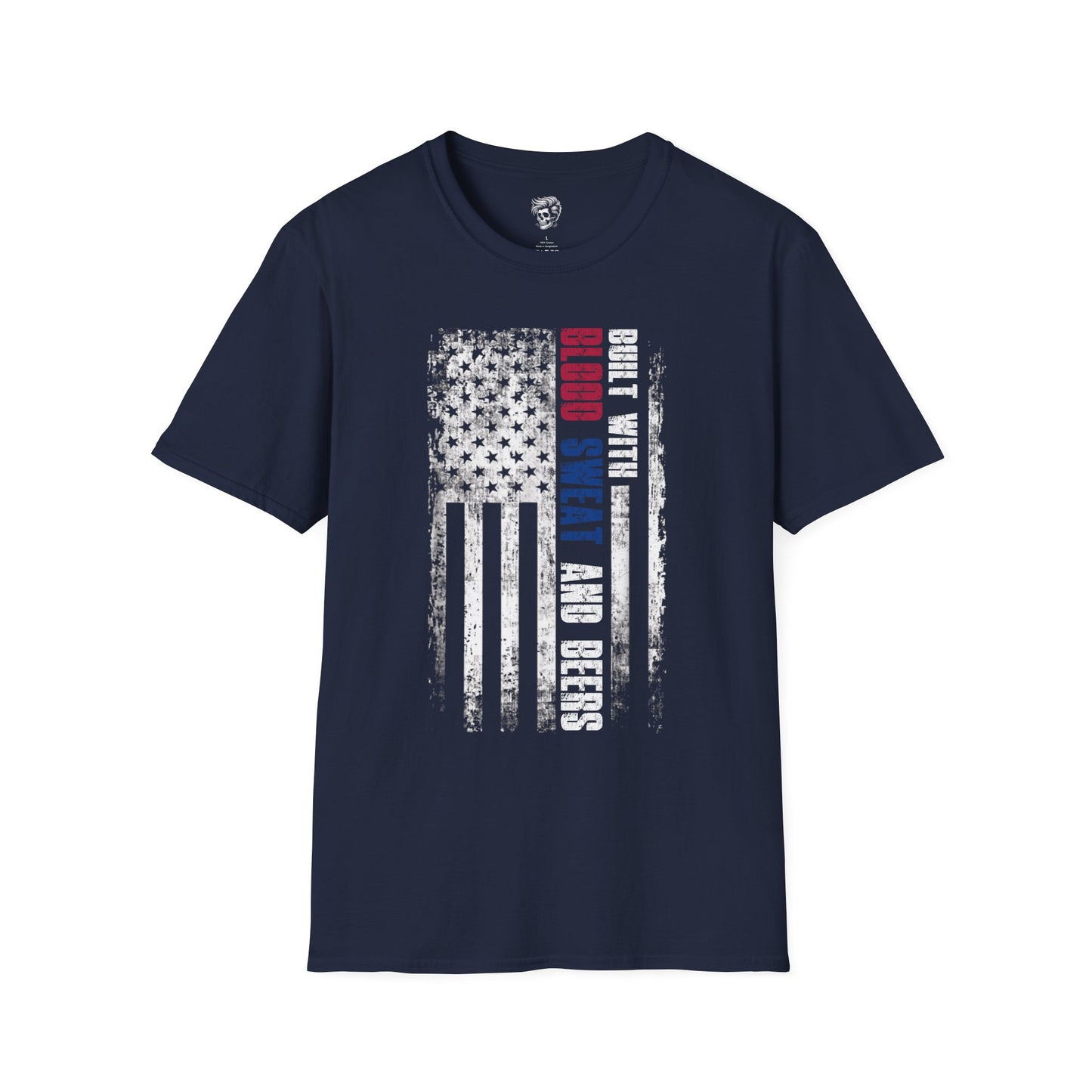 Built with Blood, Sweat, and Beers – American Grit Tee