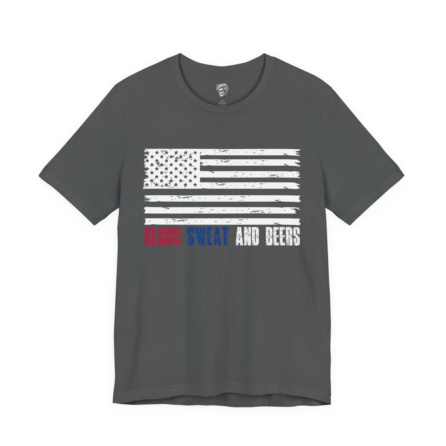 Blood, Sweat & Beers – American Worker Pride Tee