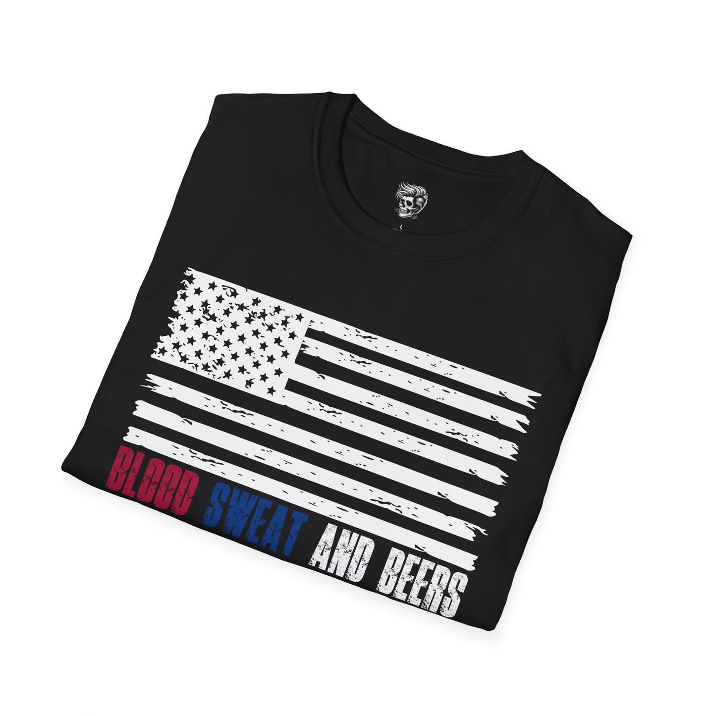 Blood, Sweat & Beers – American Worker Pride Tee