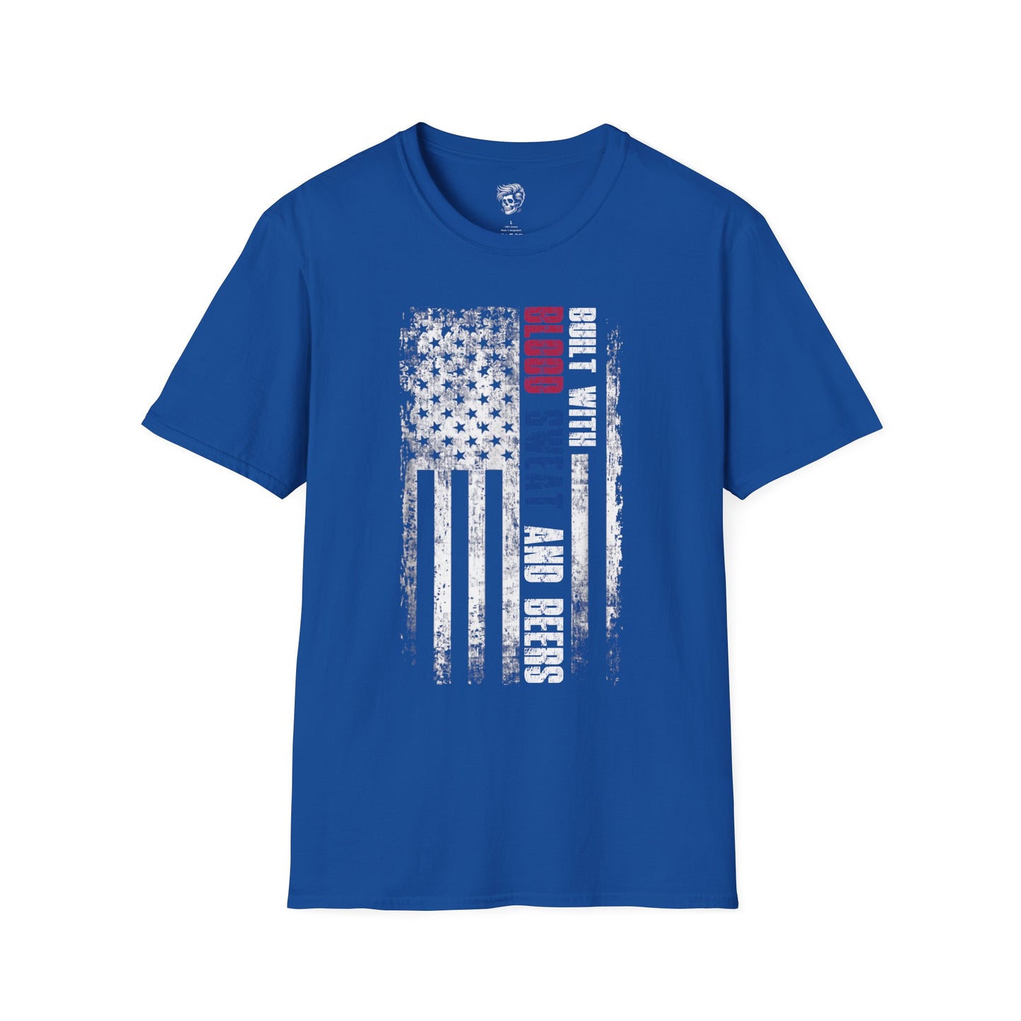 Built with Blood, Sweat, and Beers – American Grit Tee