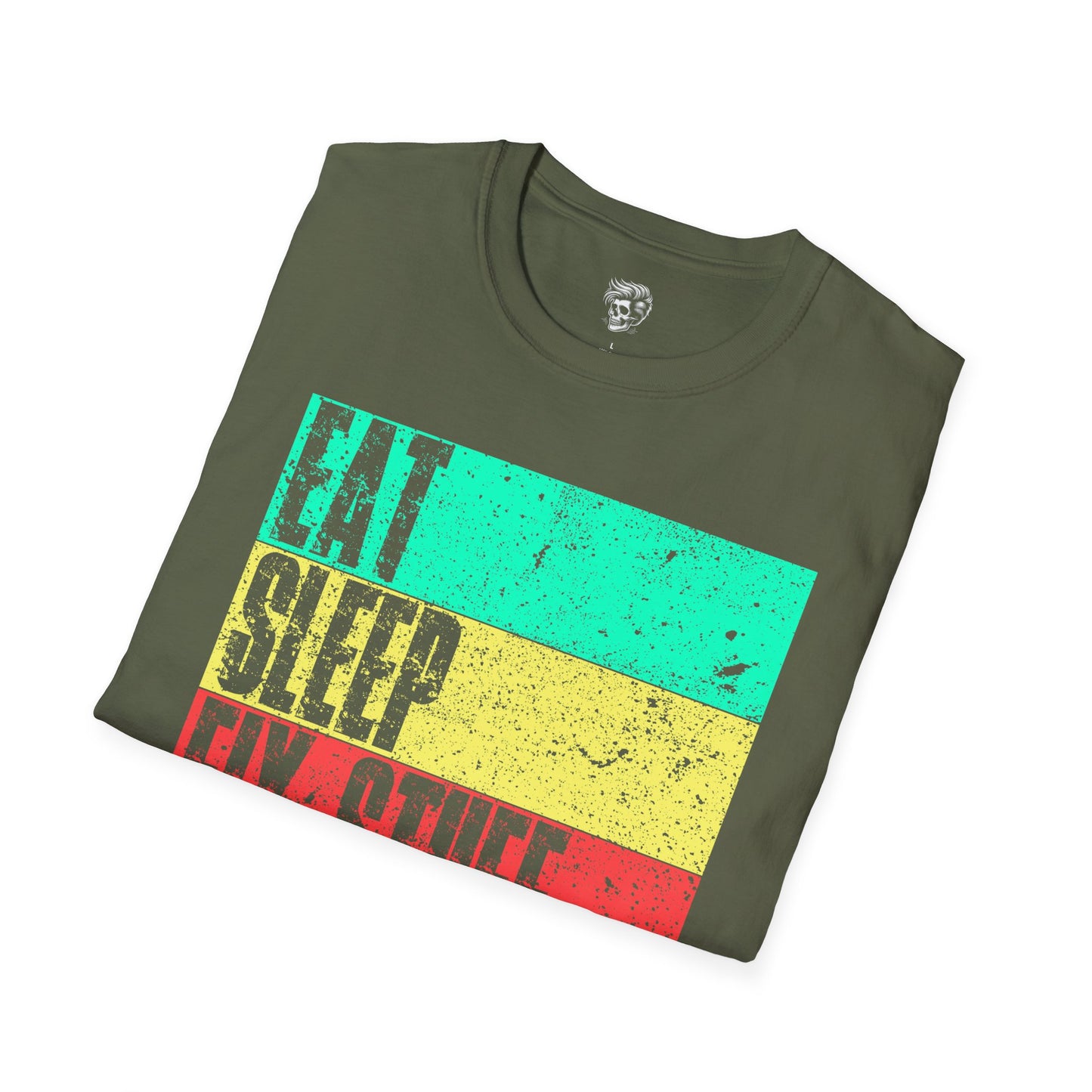 Eat. Sleep. Fix Stuff. Repeat. – The Everyday Mechanic Tee