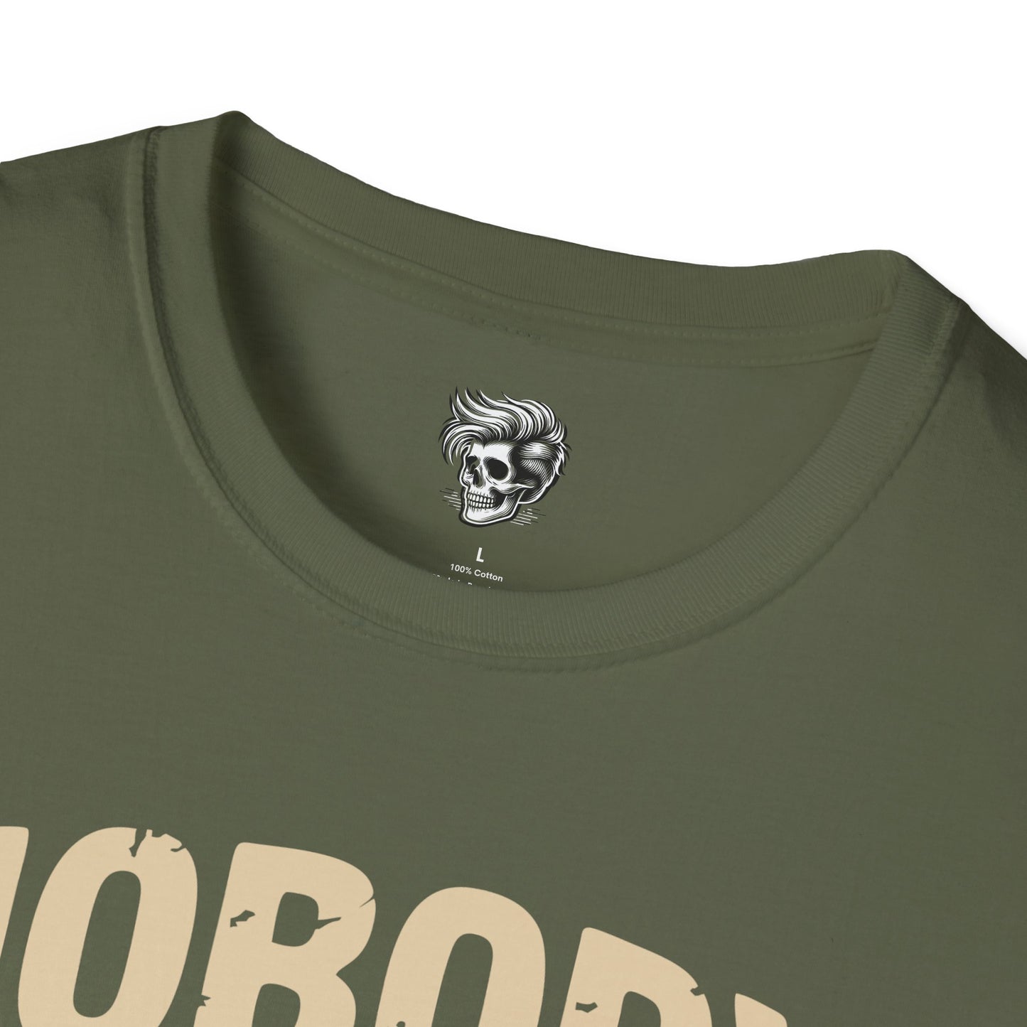 Nobody Cares, Work Harder – No-Excuses Mechanic Tee