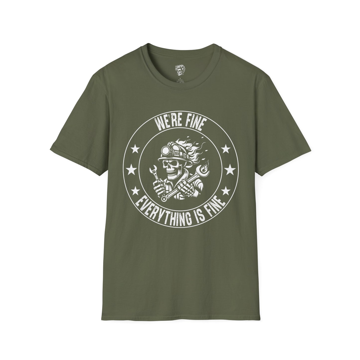 We’re Fine. Everything Is Fine. – Mechanic Chaos Tee