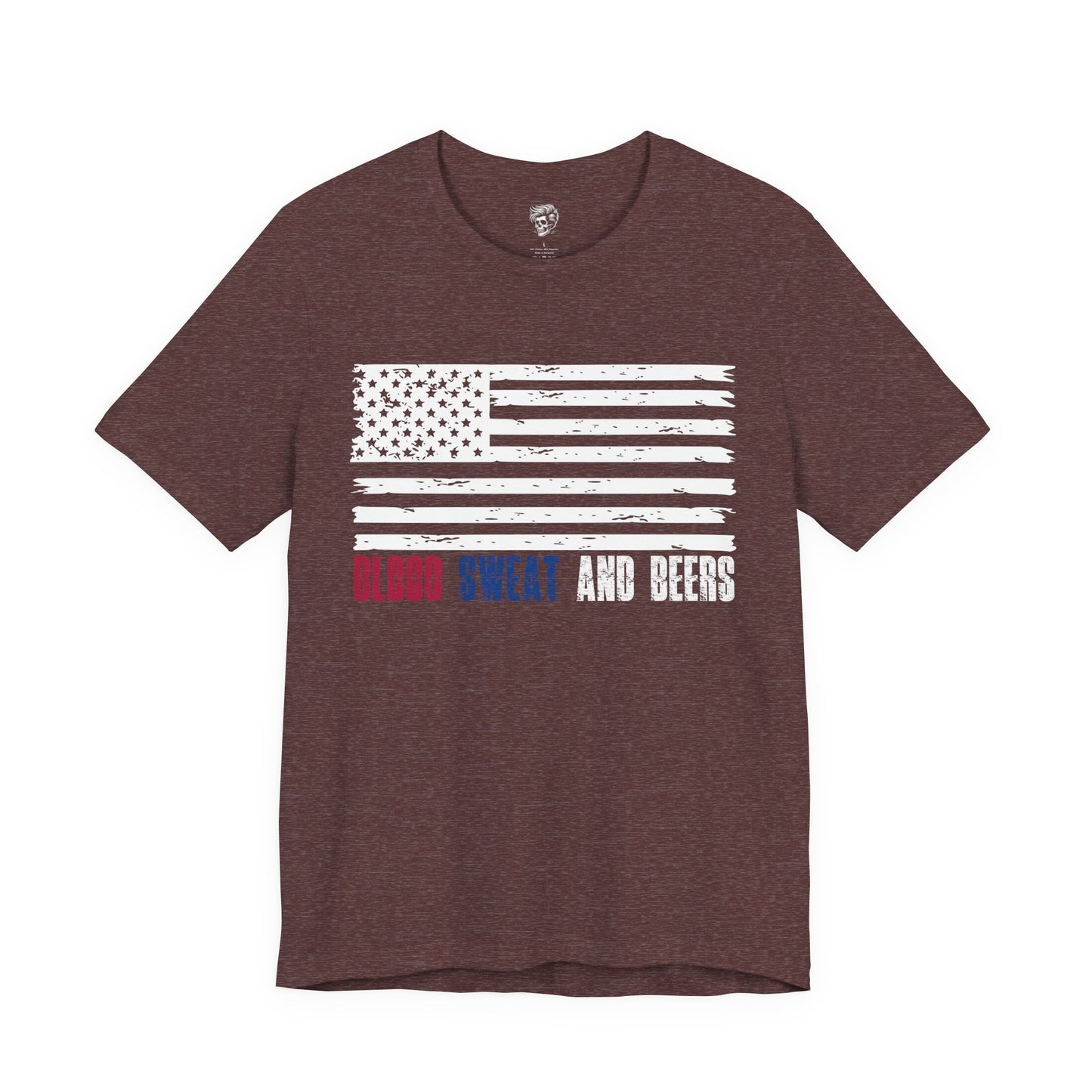 Blood, Sweat & Beers – American Worker Pride Tee