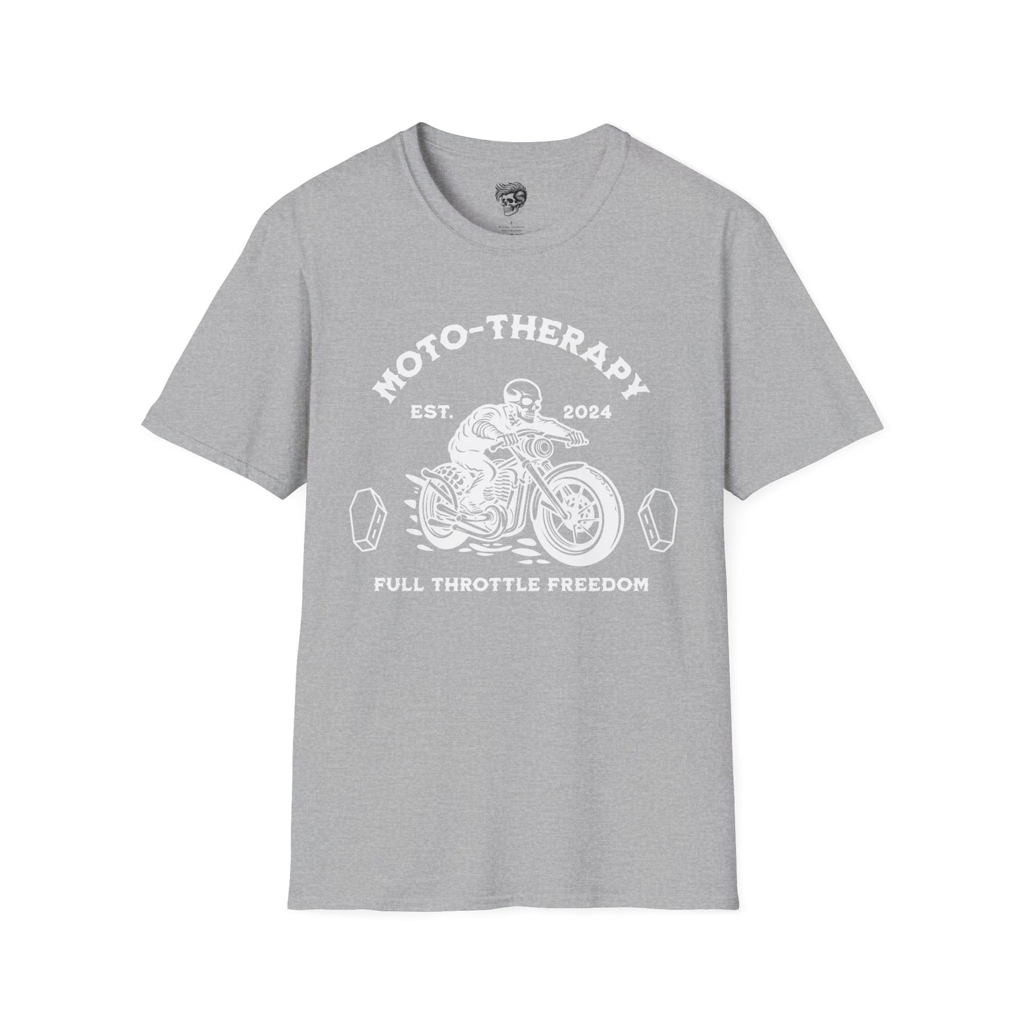 Moto-Therapy – Full Throttle Freedom Tee