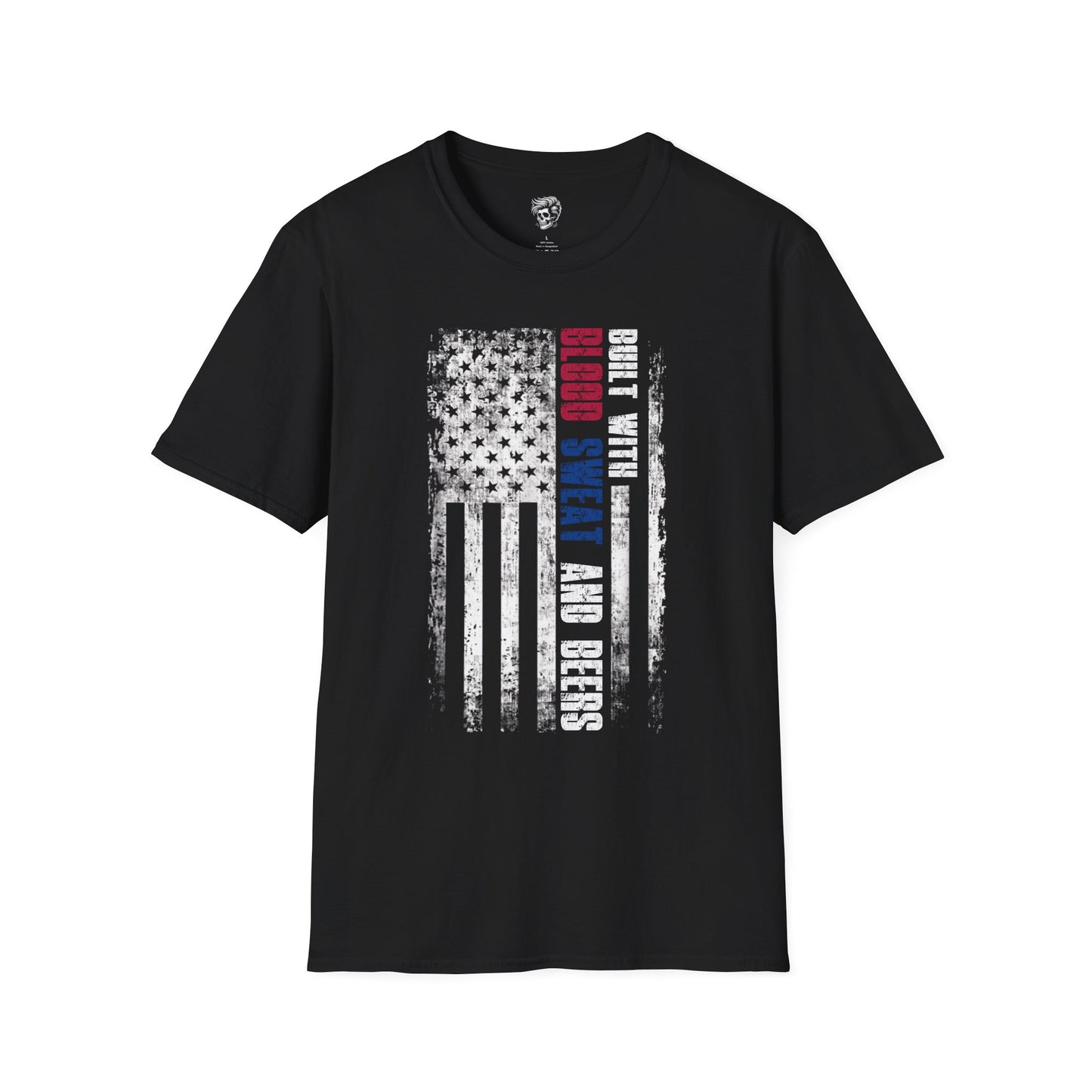 Built with Blood, Sweat, and Beers – American Grit Tee