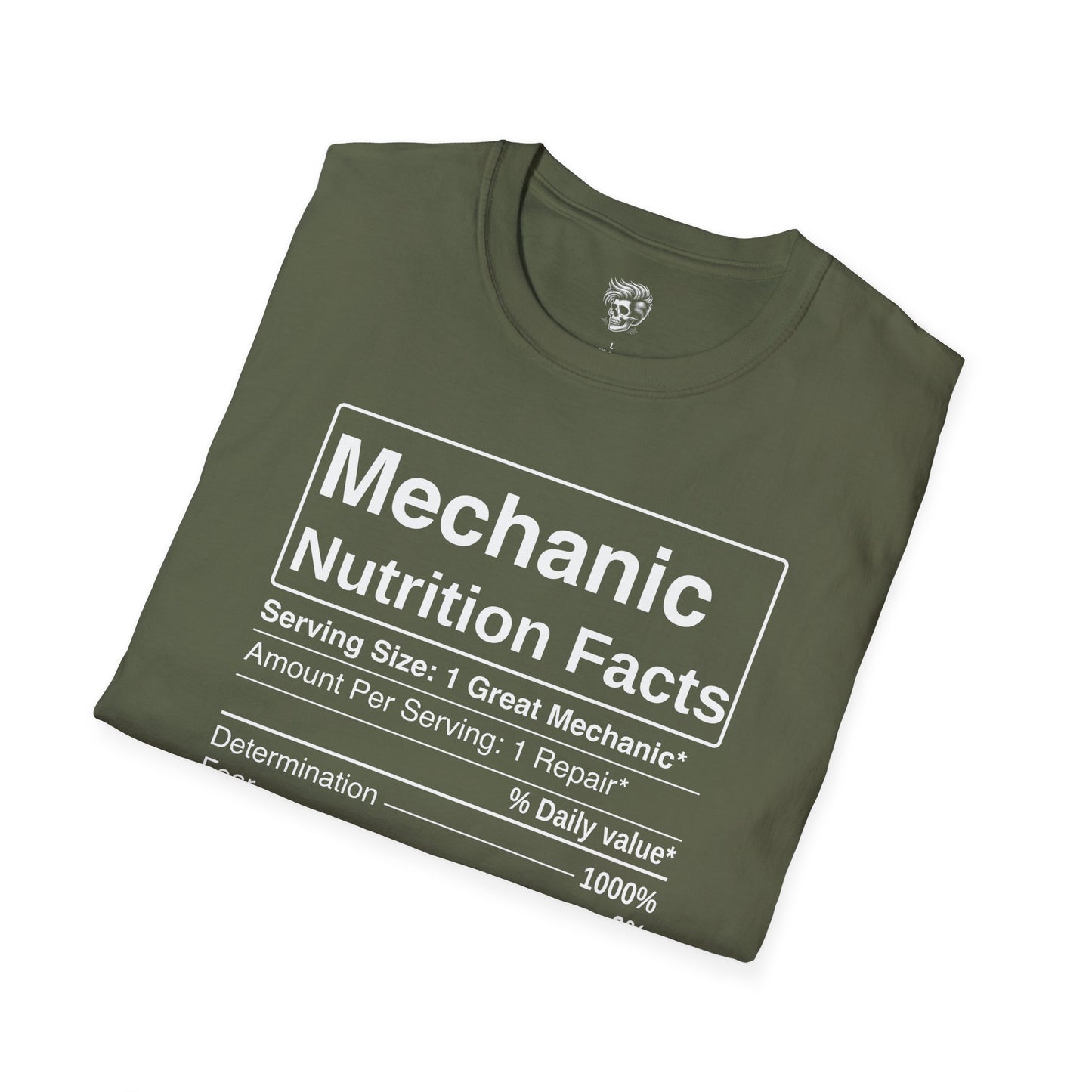 Mechanic Nutrition Facts – Built Different Tee