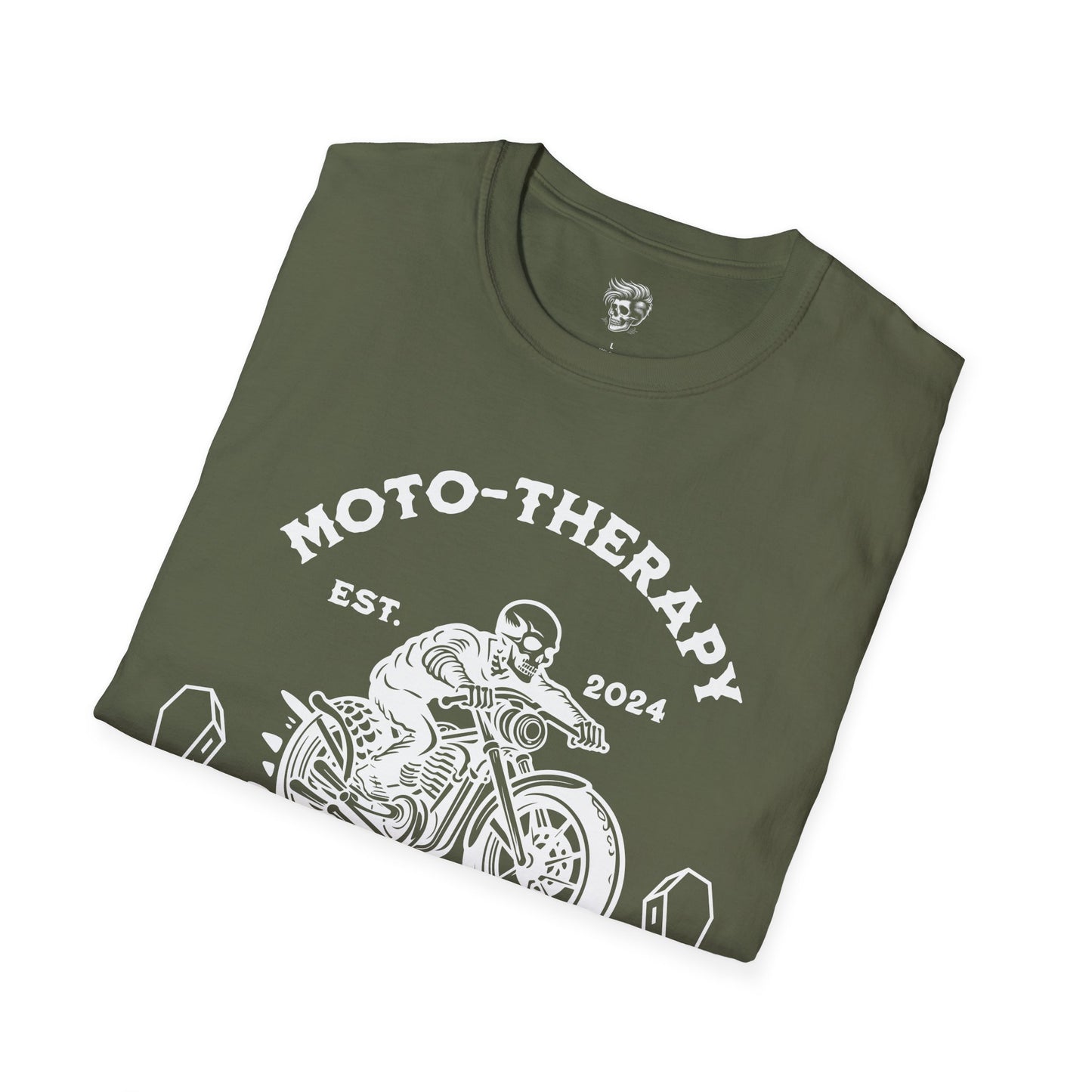 Moto-Therapy – Full Throttle Freedom Tee