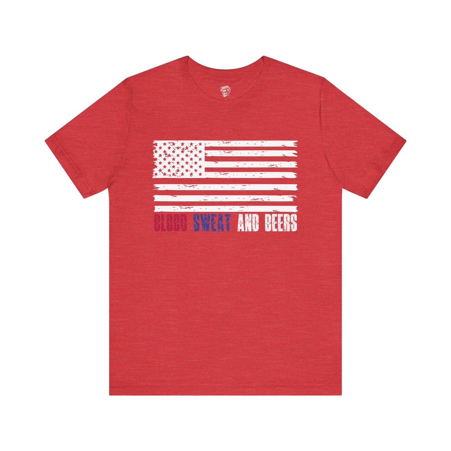 Blood, Sweat & Beers – American Worker Pride Tee
