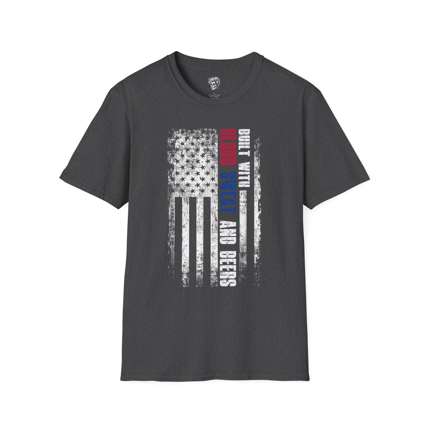 Built with Blood, Sweat, and Beers – American Grit Tee