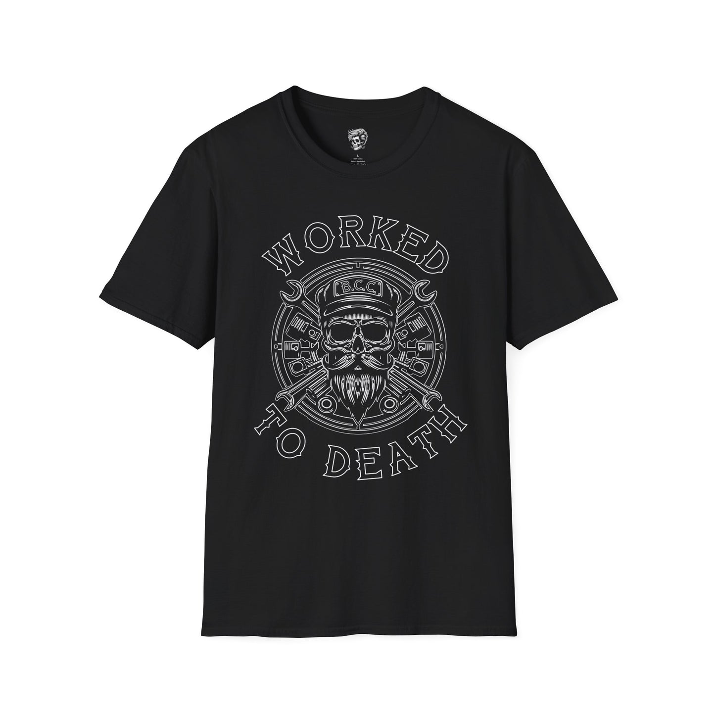 Worked to Death – The Blue Collar Creed Tee