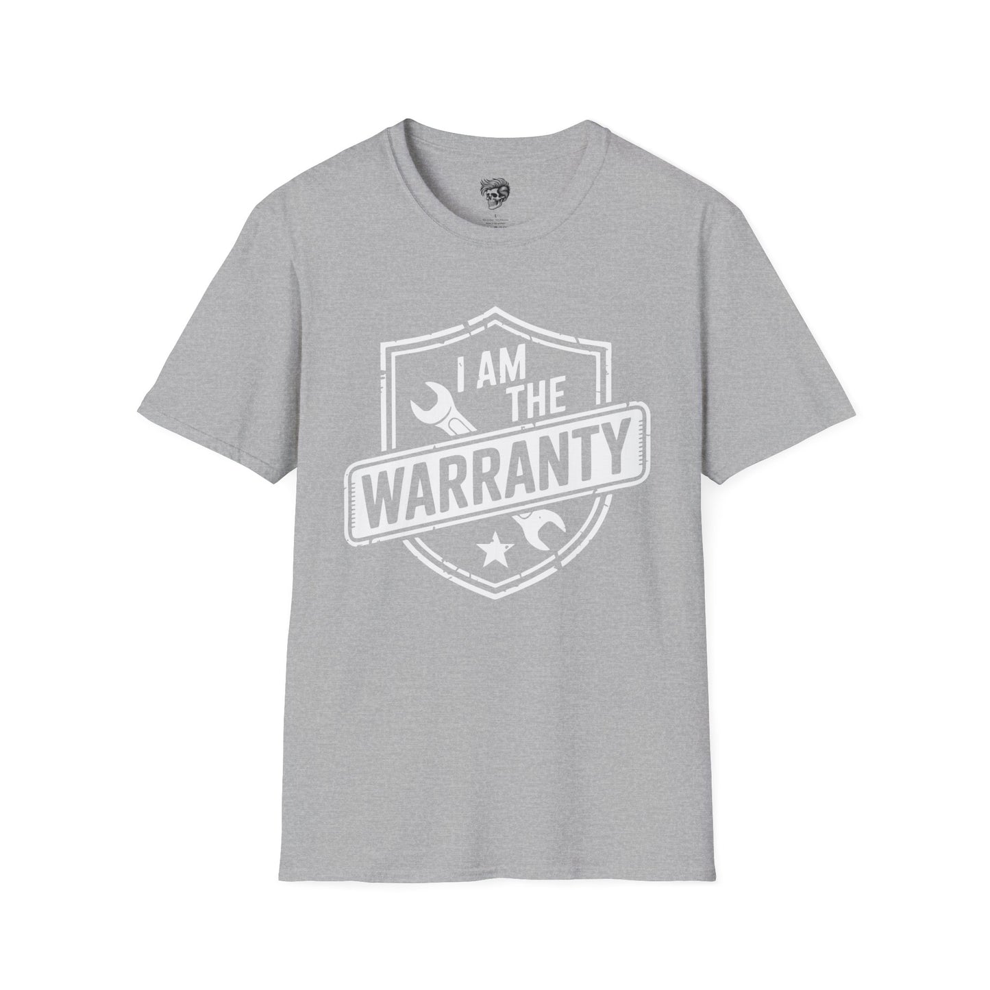 I Am the Warranty – Mechanic Confidence Tee