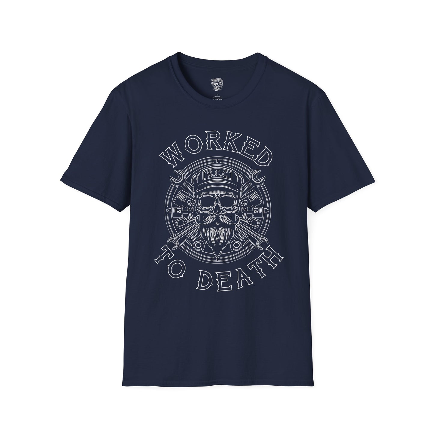 Worked to Death – The Blue Collar Creed Tee
