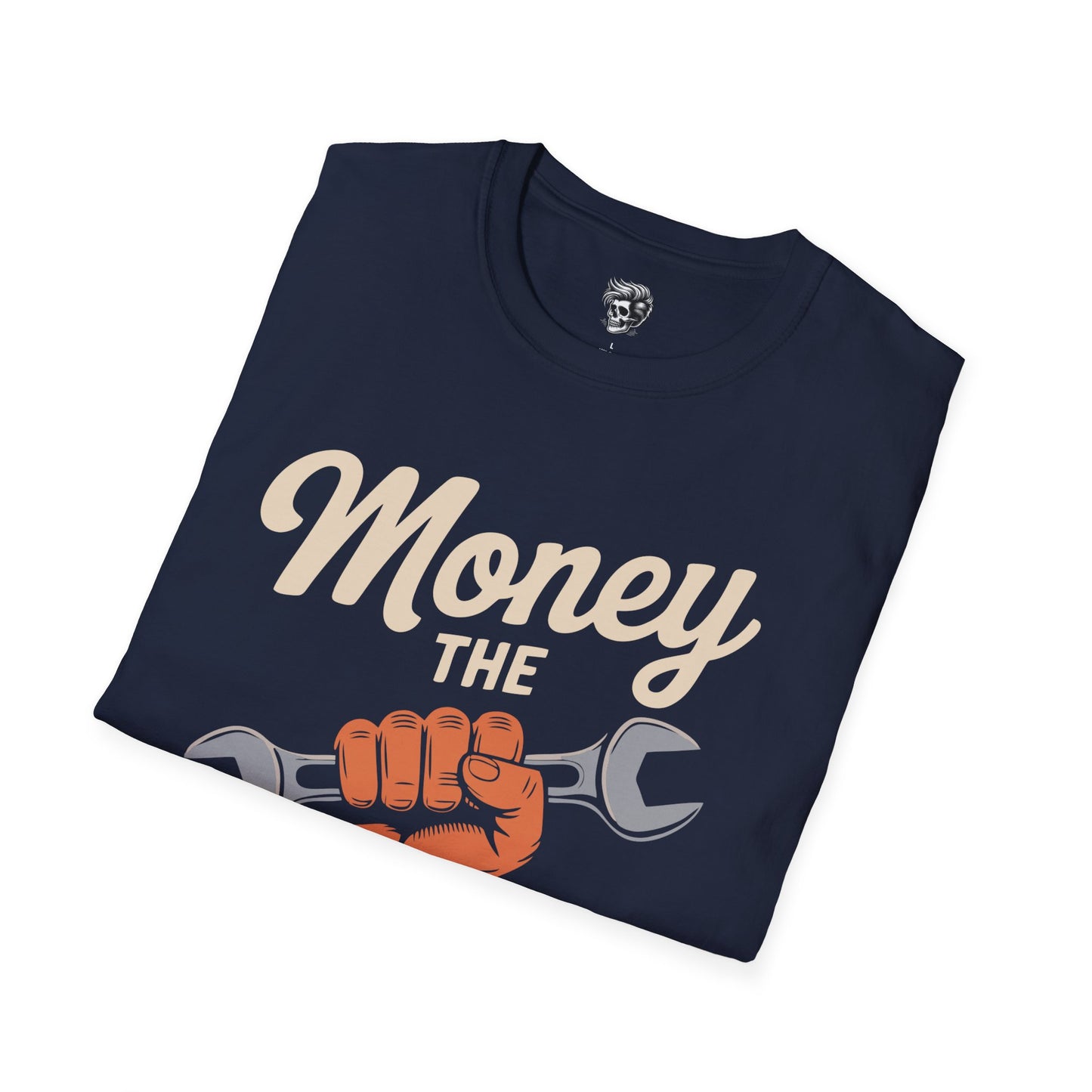Money the Hard Way – Blue Collar Grit Tee
