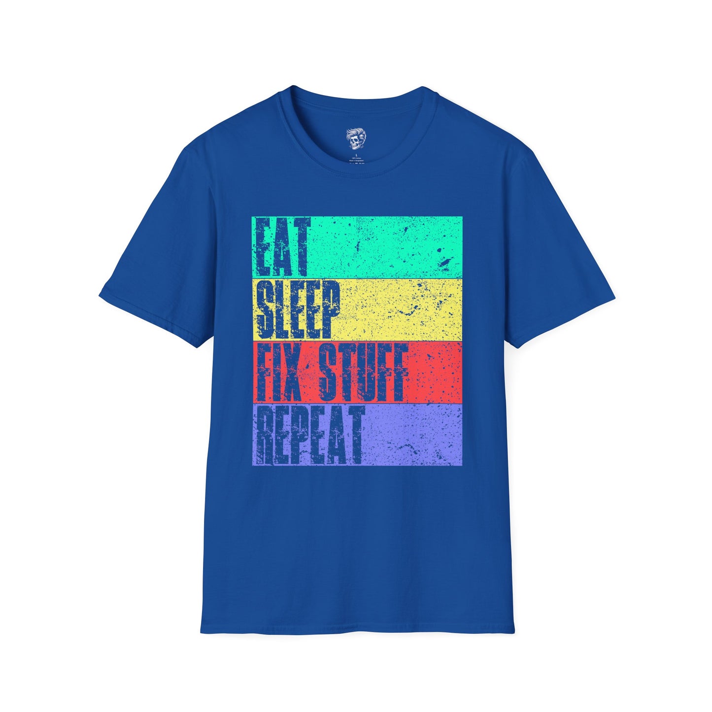 Eat. Sleep. Fix Stuff. Repeat. – The Everyday Mechanic Tee
