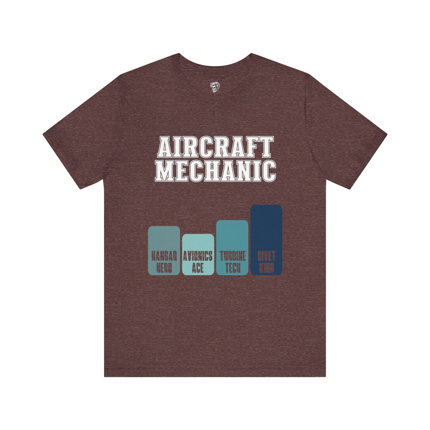 Aircraft Mechanic Levels Tee – From Hangar Hero to Rivet King