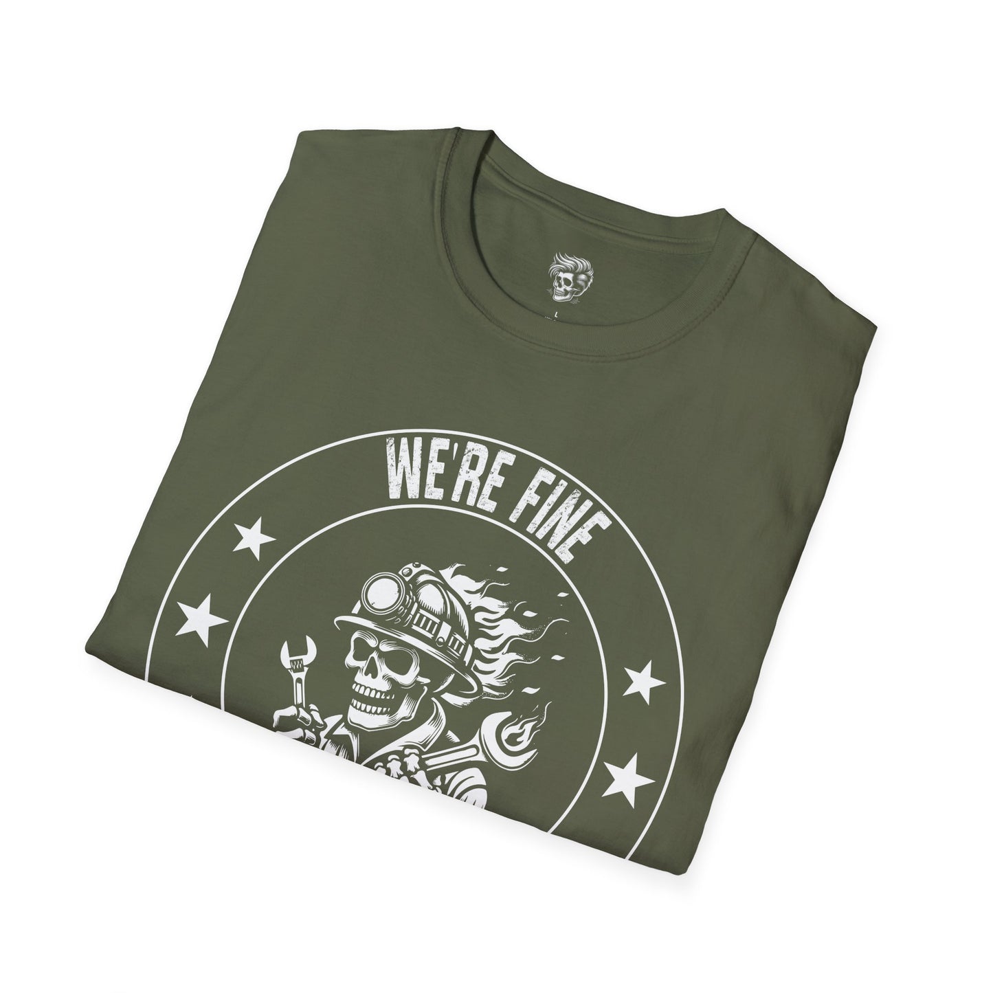 We’re Fine. Everything Is Fine. – Mechanic Chaos Tee