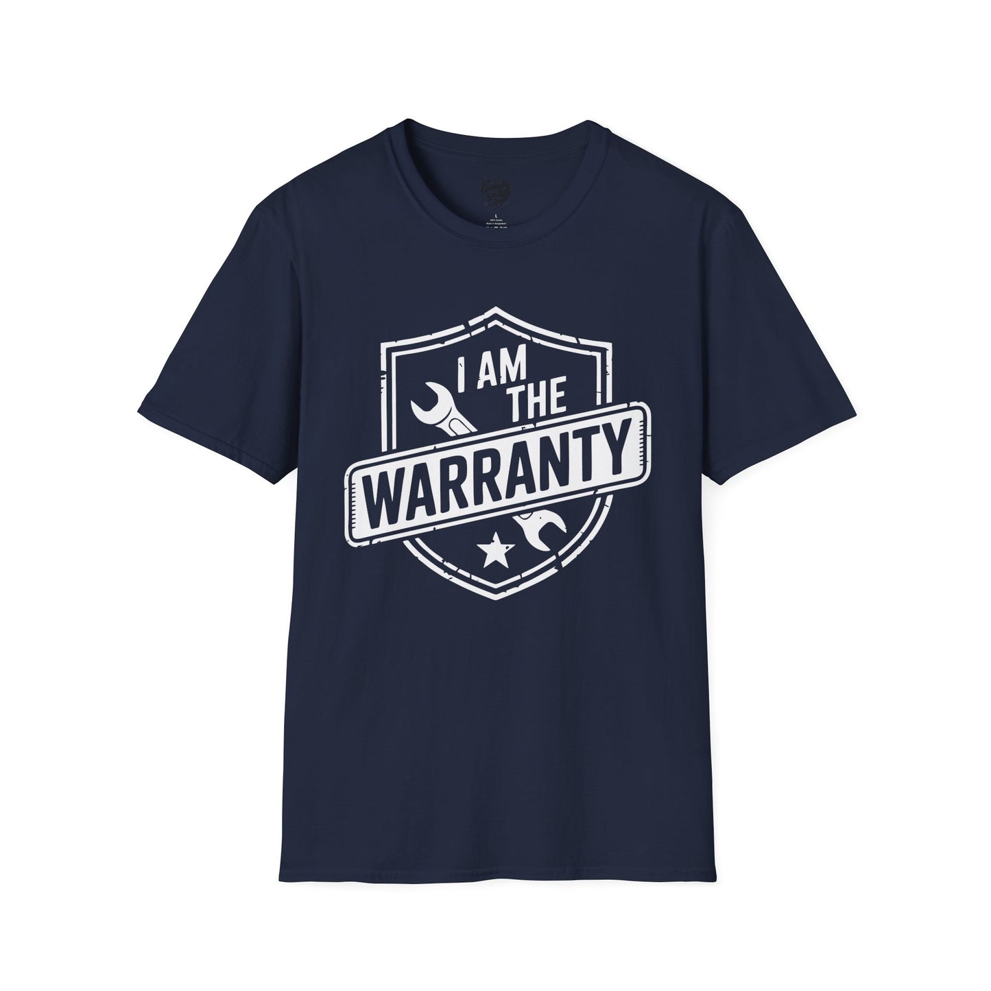 I Am the Warranty – Mechanic Confidence Tee