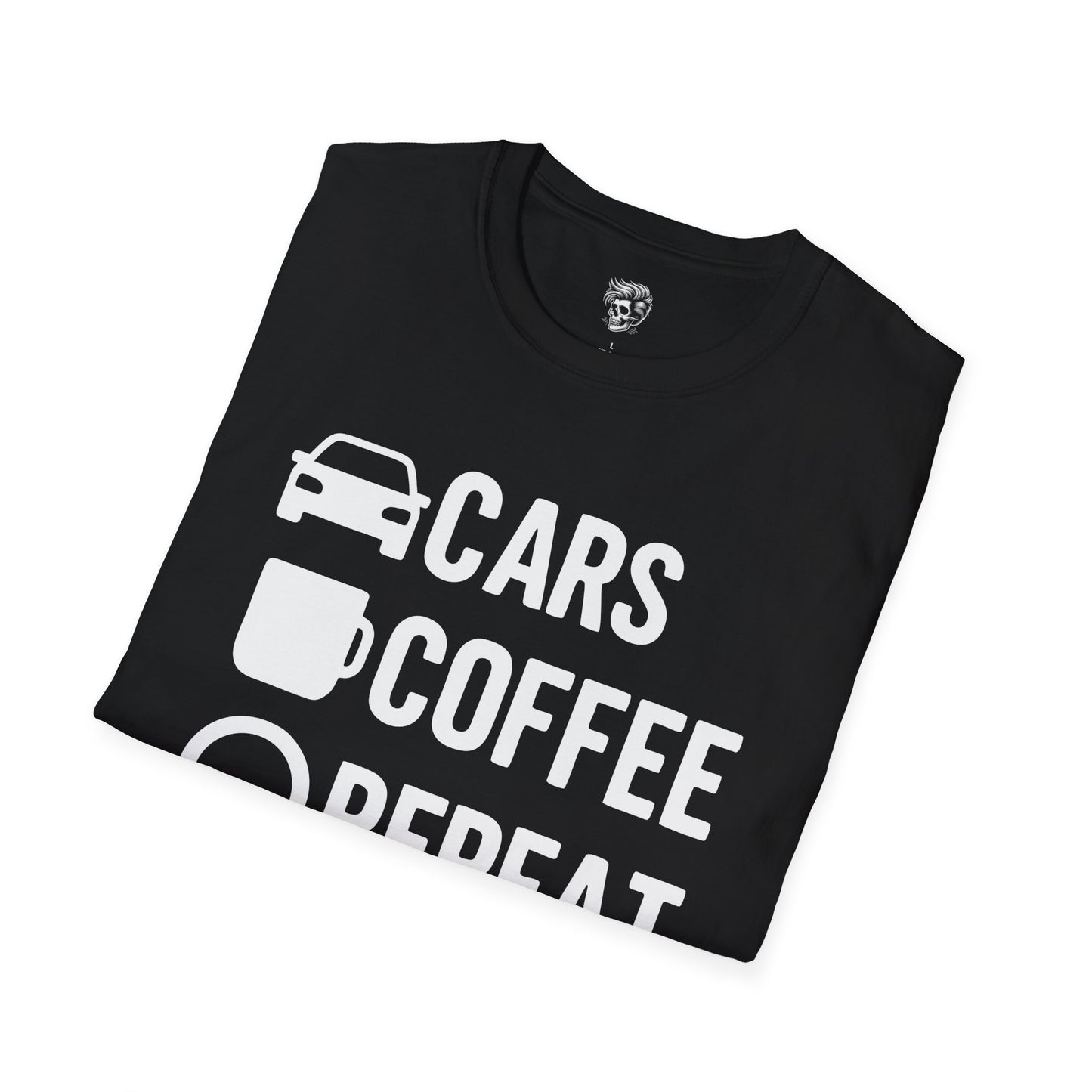 Cars. Coffee. Repeat. – Gearhead Morning Ritual Tee