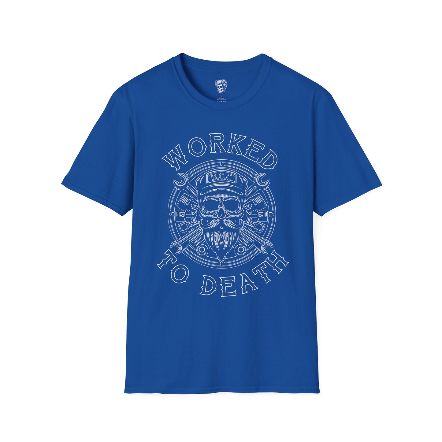 Worked to Death – The Blue Collar Creed Tee