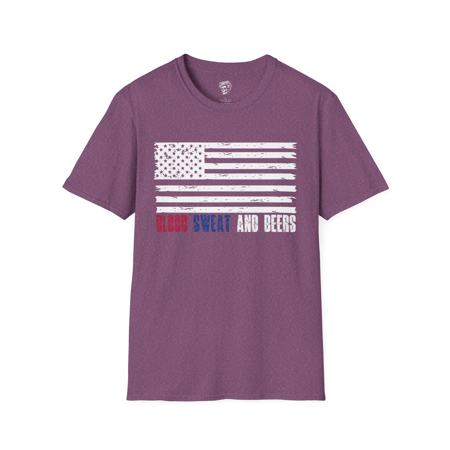 Blood, Sweat & Beers – American Worker Pride Tee
