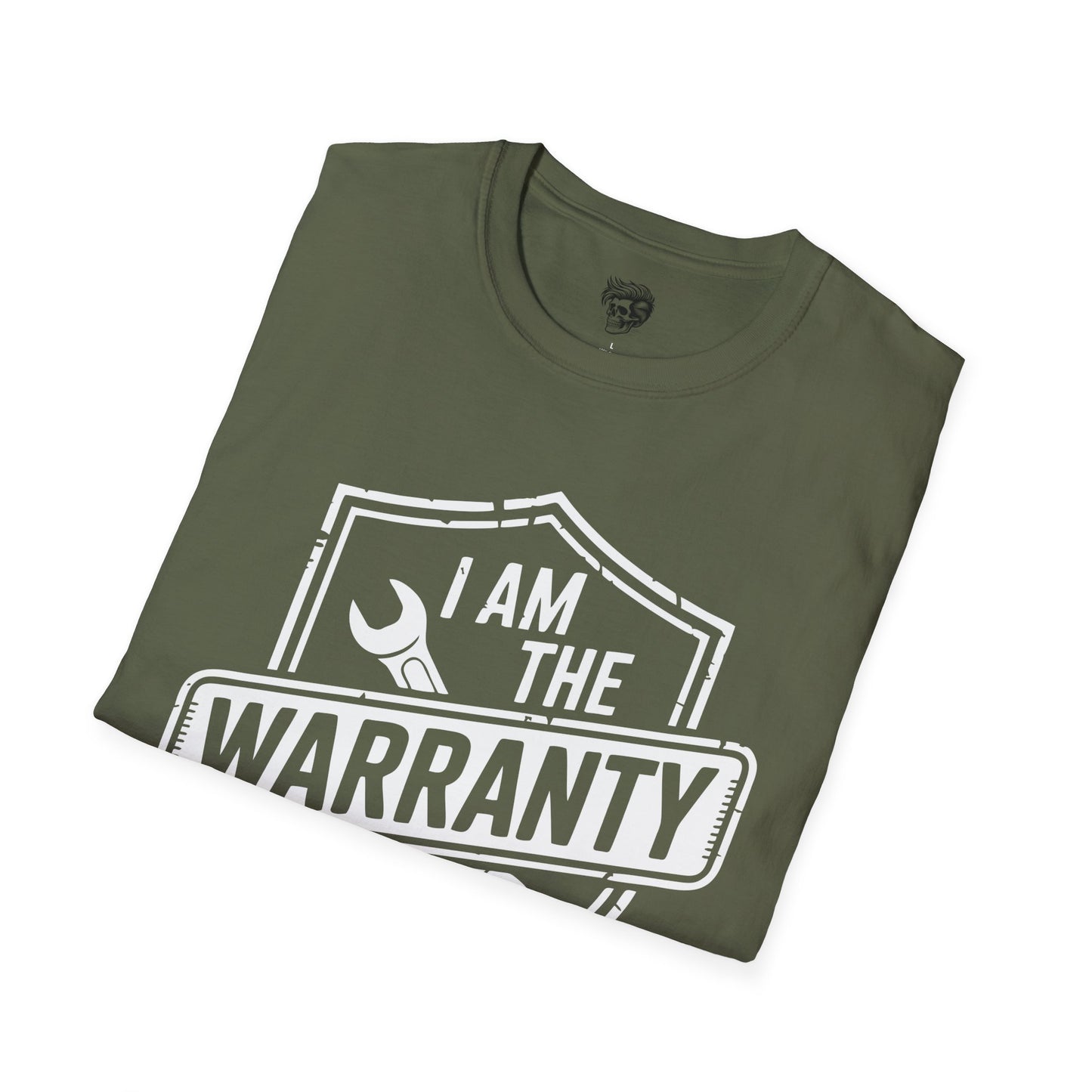 I Am the Warranty – Mechanic Confidence Tee