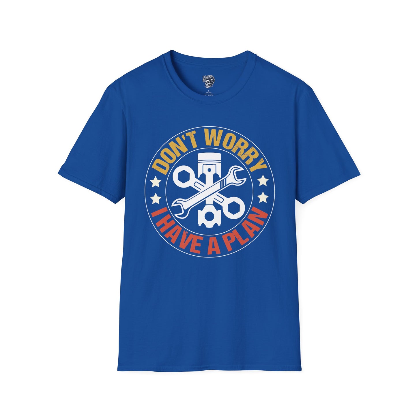 Don’t Worry, I Have a Plan Gearhead Tee