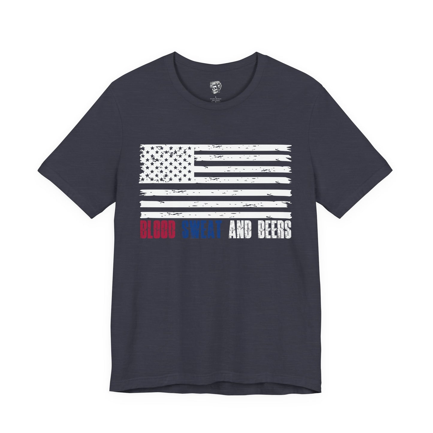 Blood, Sweat & Beers – American Worker Pride Tee