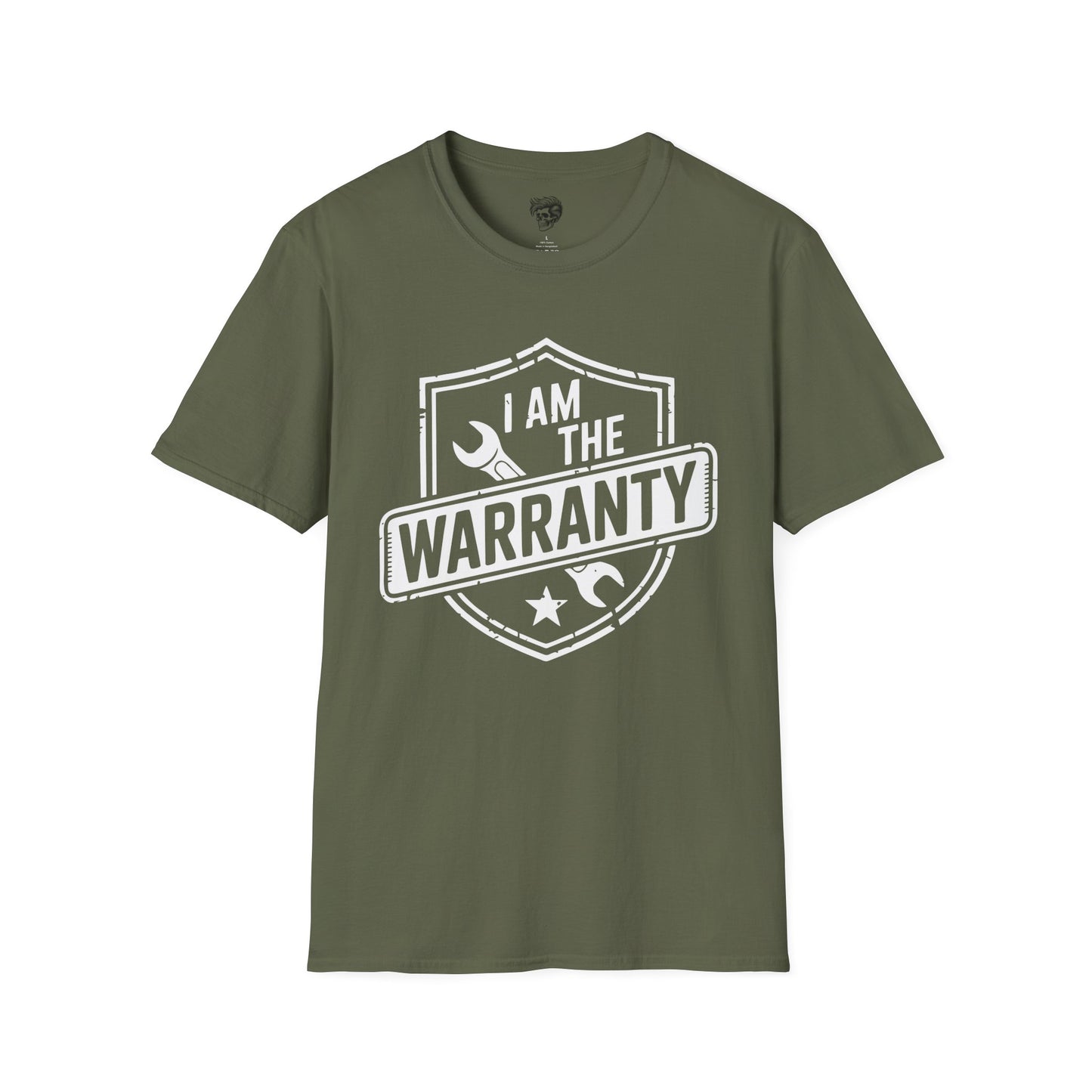 I Am the Warranty – Mechanic Confidence Tee