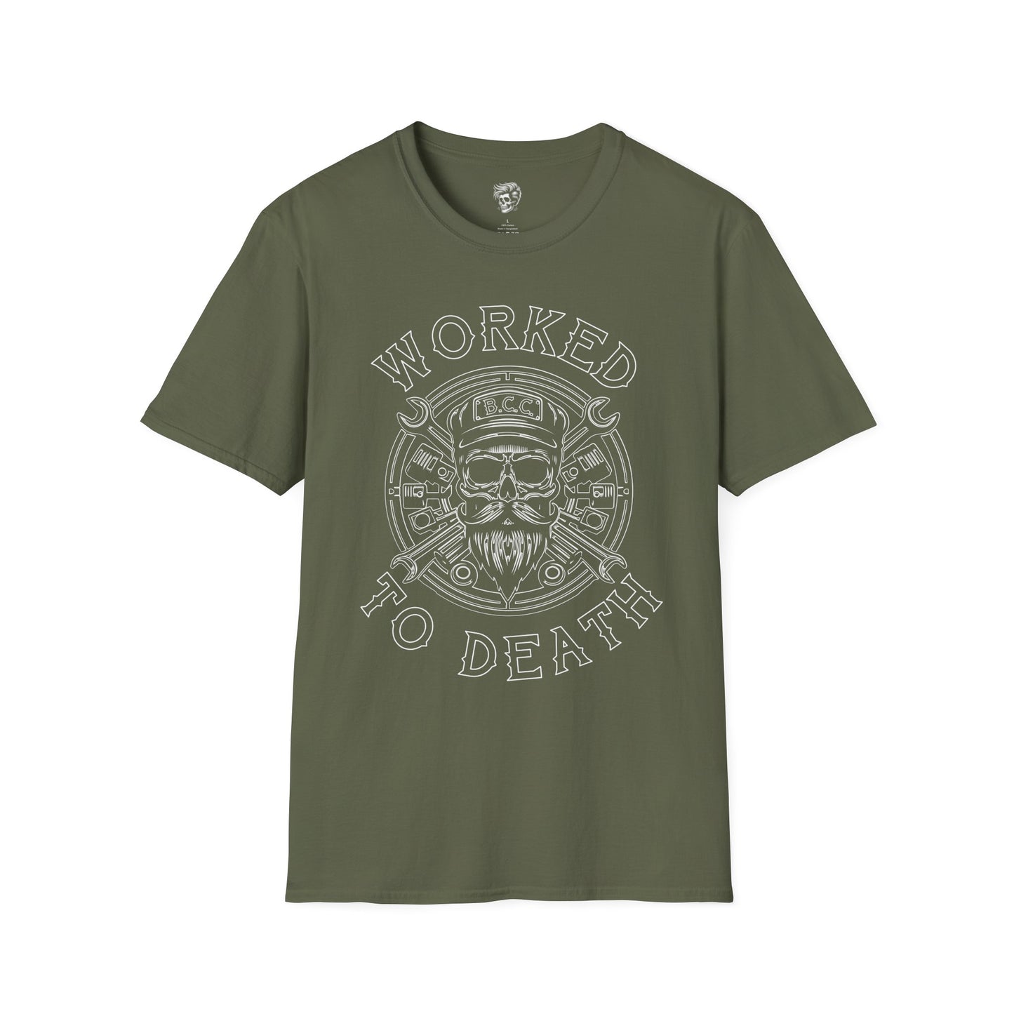 Worked to Death – The Blue Collar Creed Tee