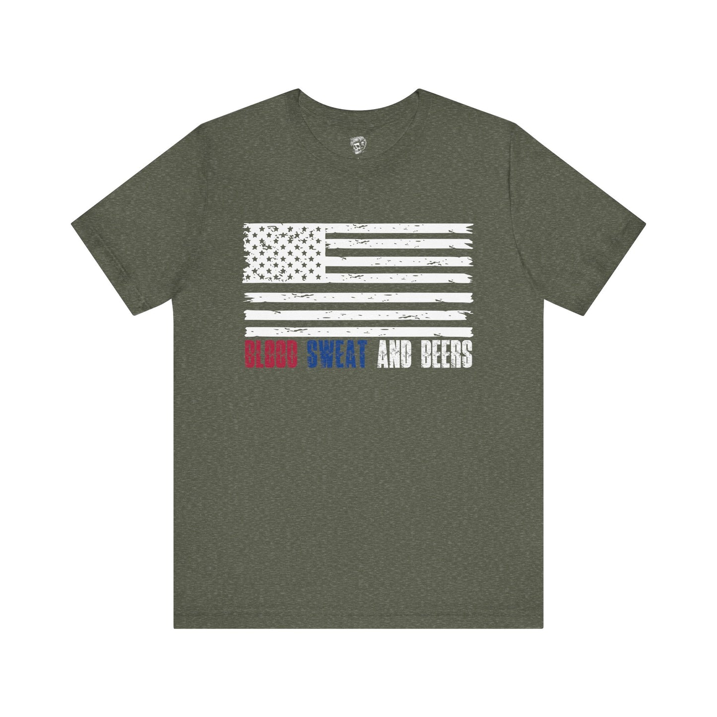 Blood, Sweat & Beers – American Worker Pride Tee